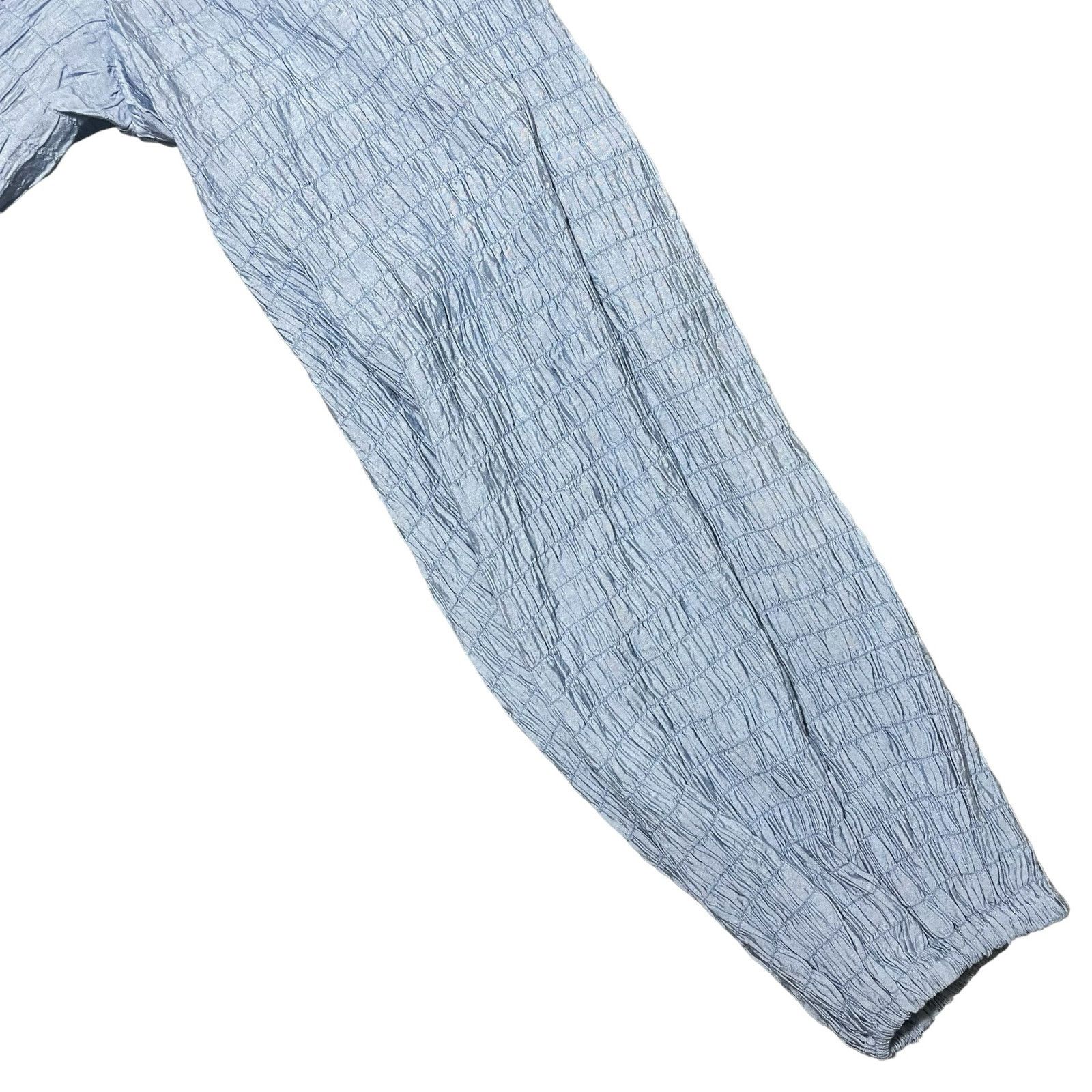 Other SOVERE Tie Front Light Blue Stretchy Blouse AUS 12 US Large Size L / US 10 / IT 46 - 5 Thumbnail