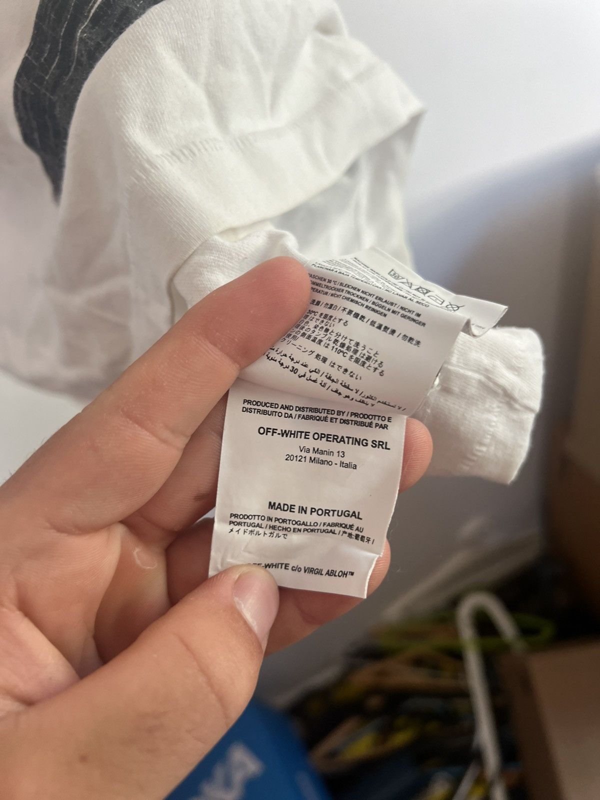Off-White Off white Seeing Things Arrow Logo TEE Size US M / EU 48-50 / 2 - 12 Thumbnail