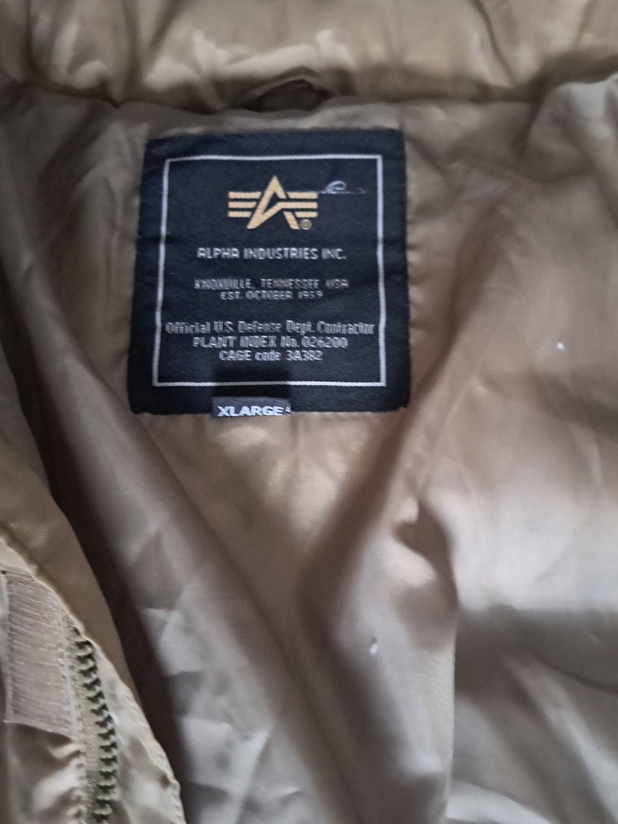 Alpha Industries Vintage Alpha Industries Pufferjacket Size US XL / EU 56 / 4 - 3 Thumbnail