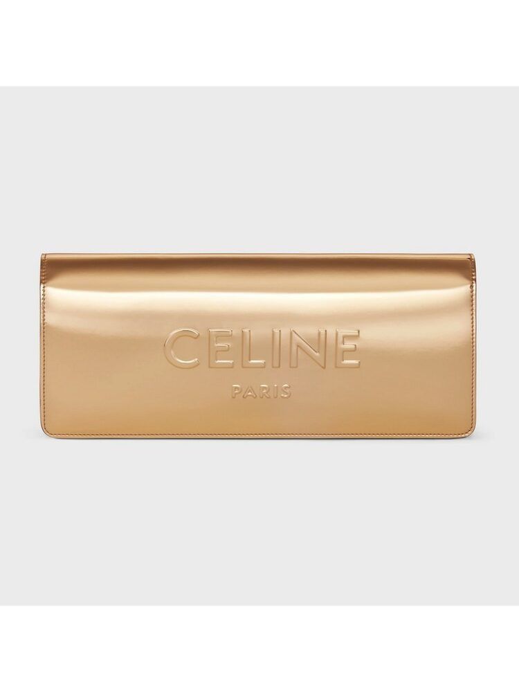 Celine o1w1db10125 110402EPQ Size: OS / Laminated Fabric Clutch Size ONE SIZE - 1 Thumbnail