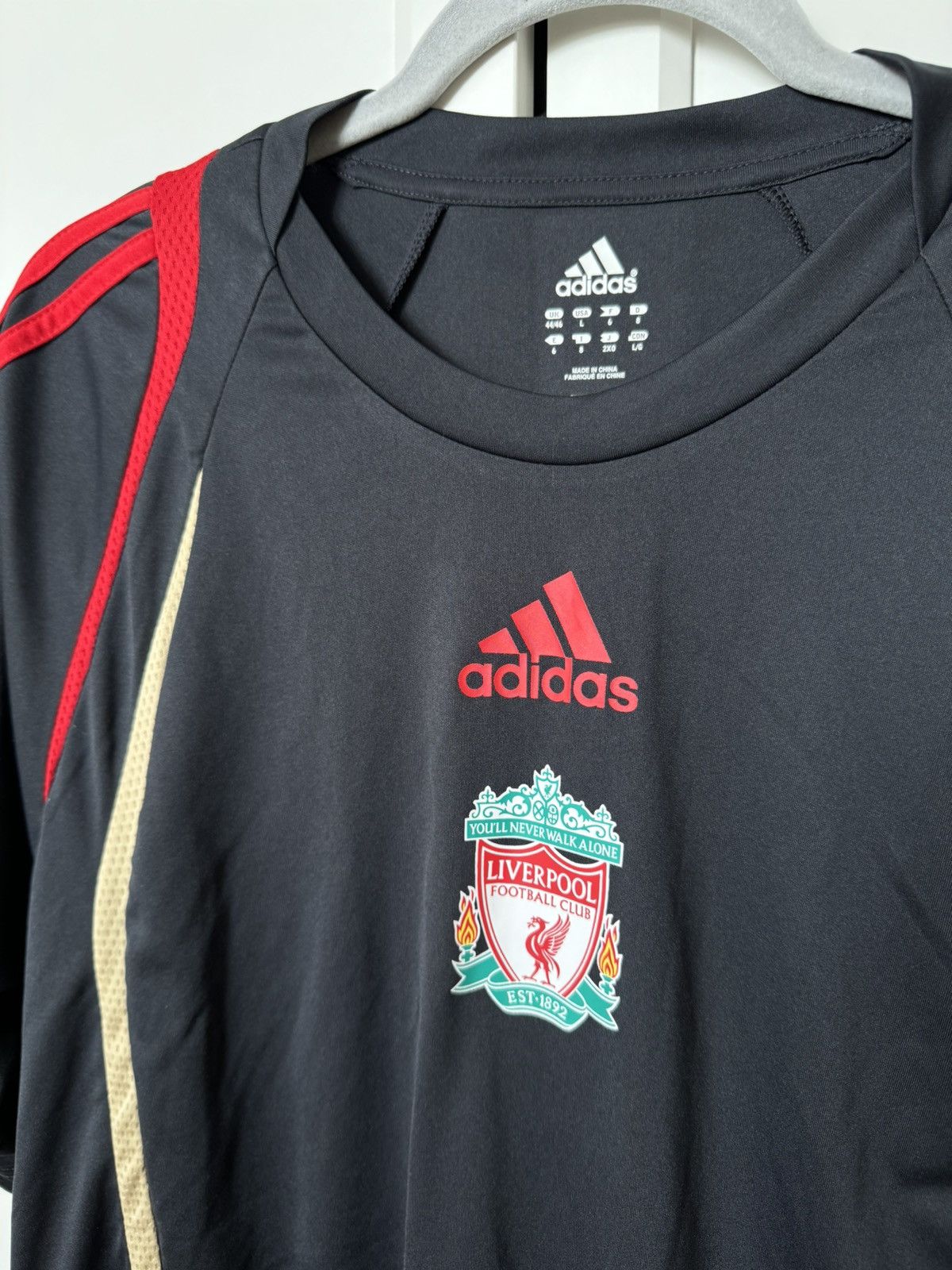 Adidas Liverpool Adidas jersey 2009 vintage rare Size US L / EU 52-54 / 3 - 3 Thumbnail