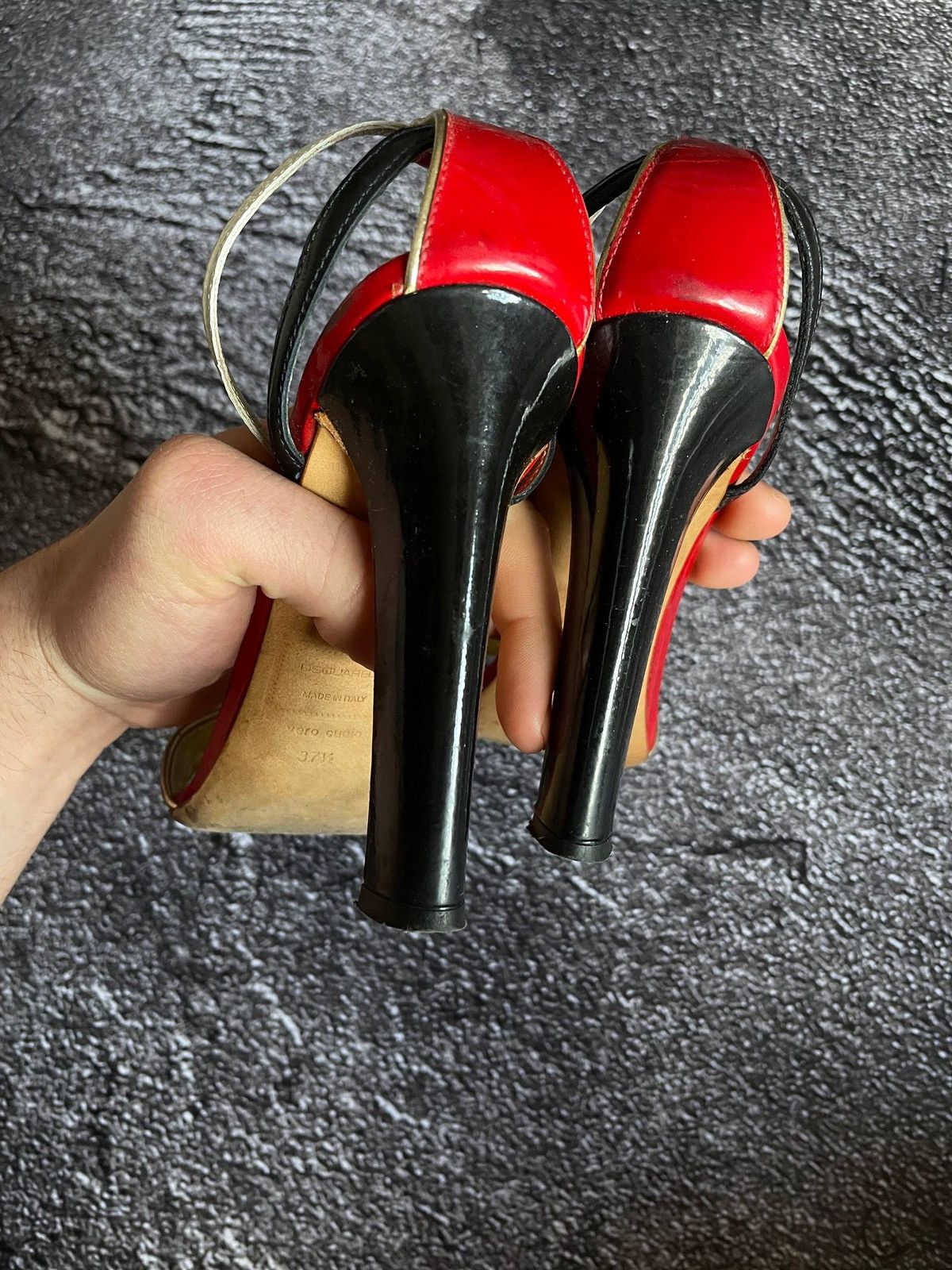 Dsquared2 Dsquared2 Women’s Heels red/black Size US 7.5 / IT 37.5 - 4 Thumbnail