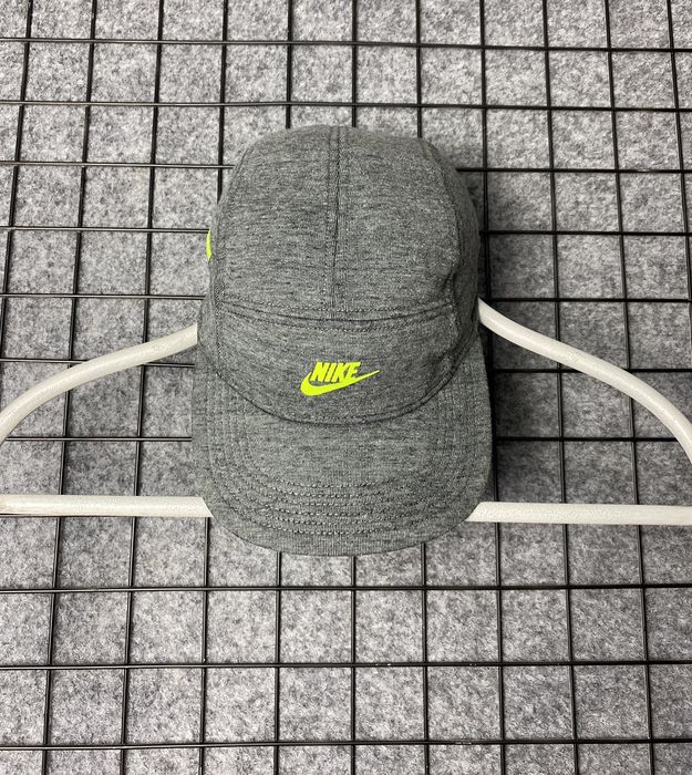 Nike Nike 5 Panel Neon Zipper Swoosh Logo Cap Hat Size OS | Grailed