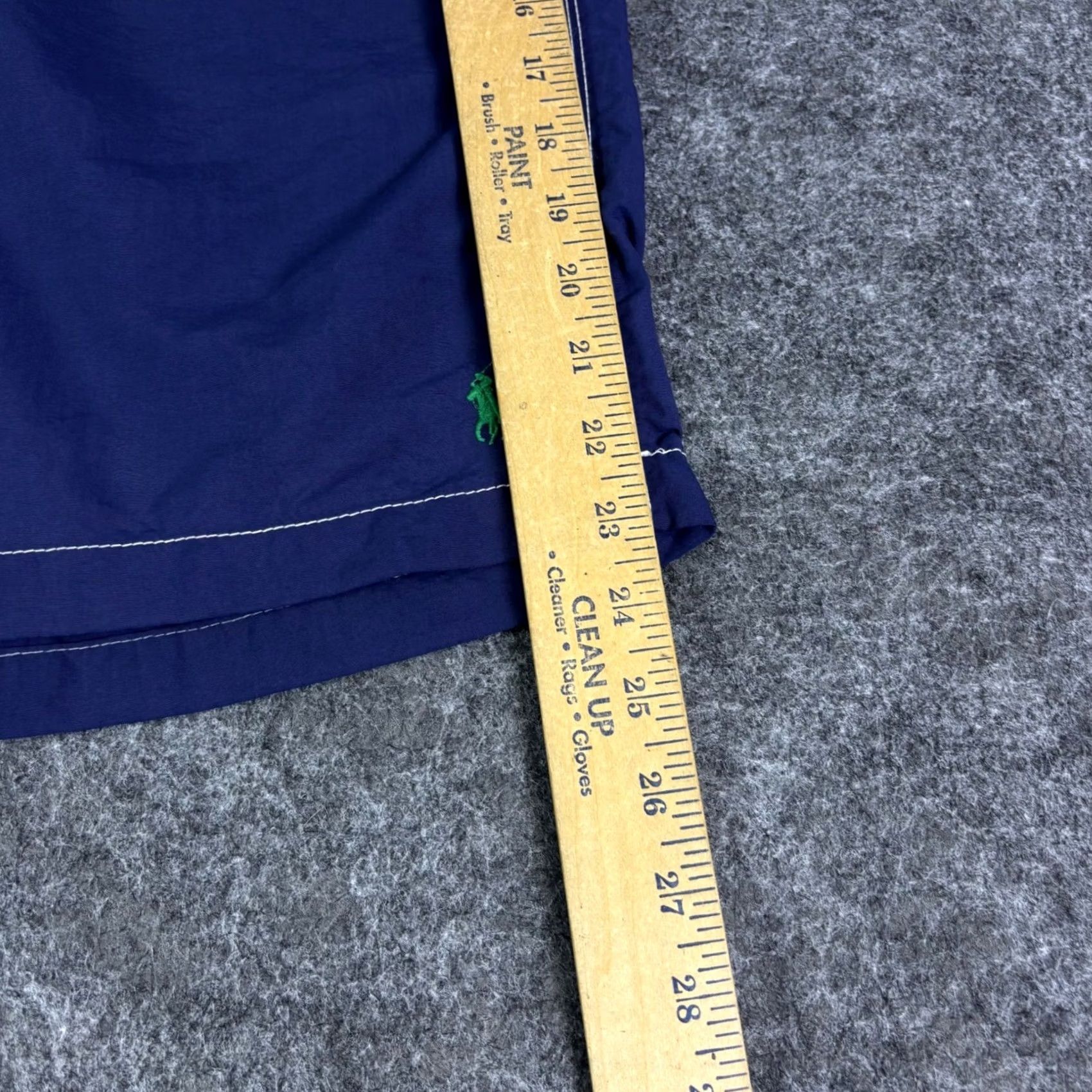Polo Ralph Lauren Polo Ralph Lauren Mens Navy Blue Cargo Swim Trunks Board Shorts Pony Logo XL Size US XL / EU 56 / 4 - 4 Thumbnail