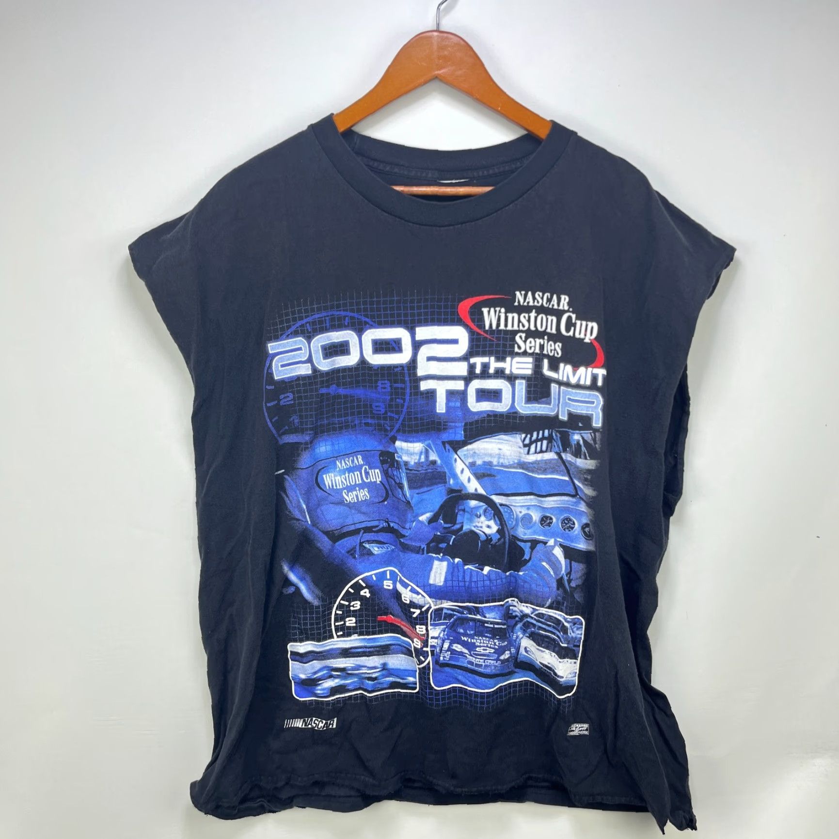 NASCAR Vintage 2002 NASCAR Winston Cup Racing Sleeveless Shirt 2XL Gordon Size US XXL / EU 58 / 5 - 2 Thumbnail