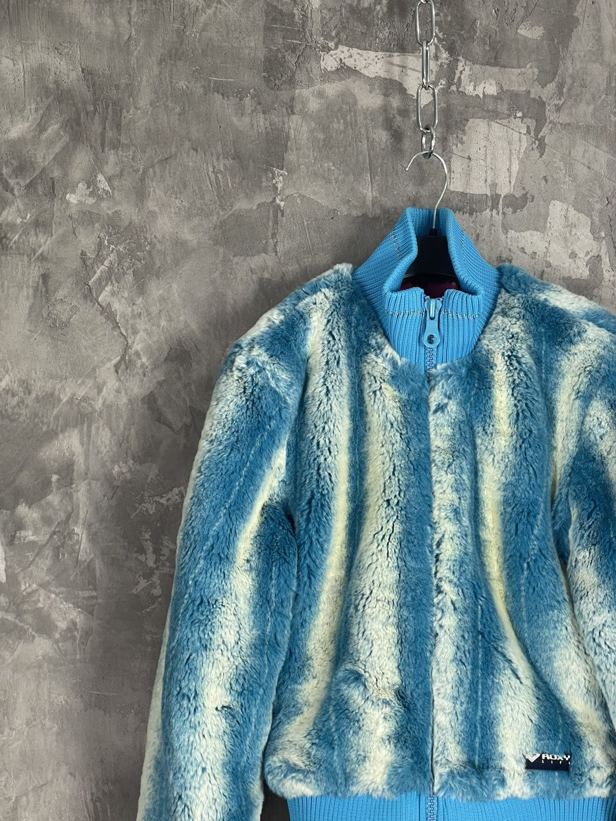 Other ROXY Y2K VINTAGE COAT WINTER FAUX FUR JACKET Size M / US 6-8 / IT 42-44 - 3 Thumbnail