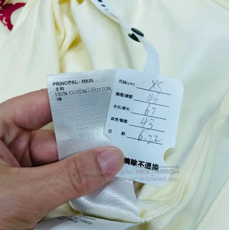 Louis Vuitton Louis Vuitton Beige Cotton Women's T. Size XS / US 0-2 / IT 36-38 - 6 Thumbnail
