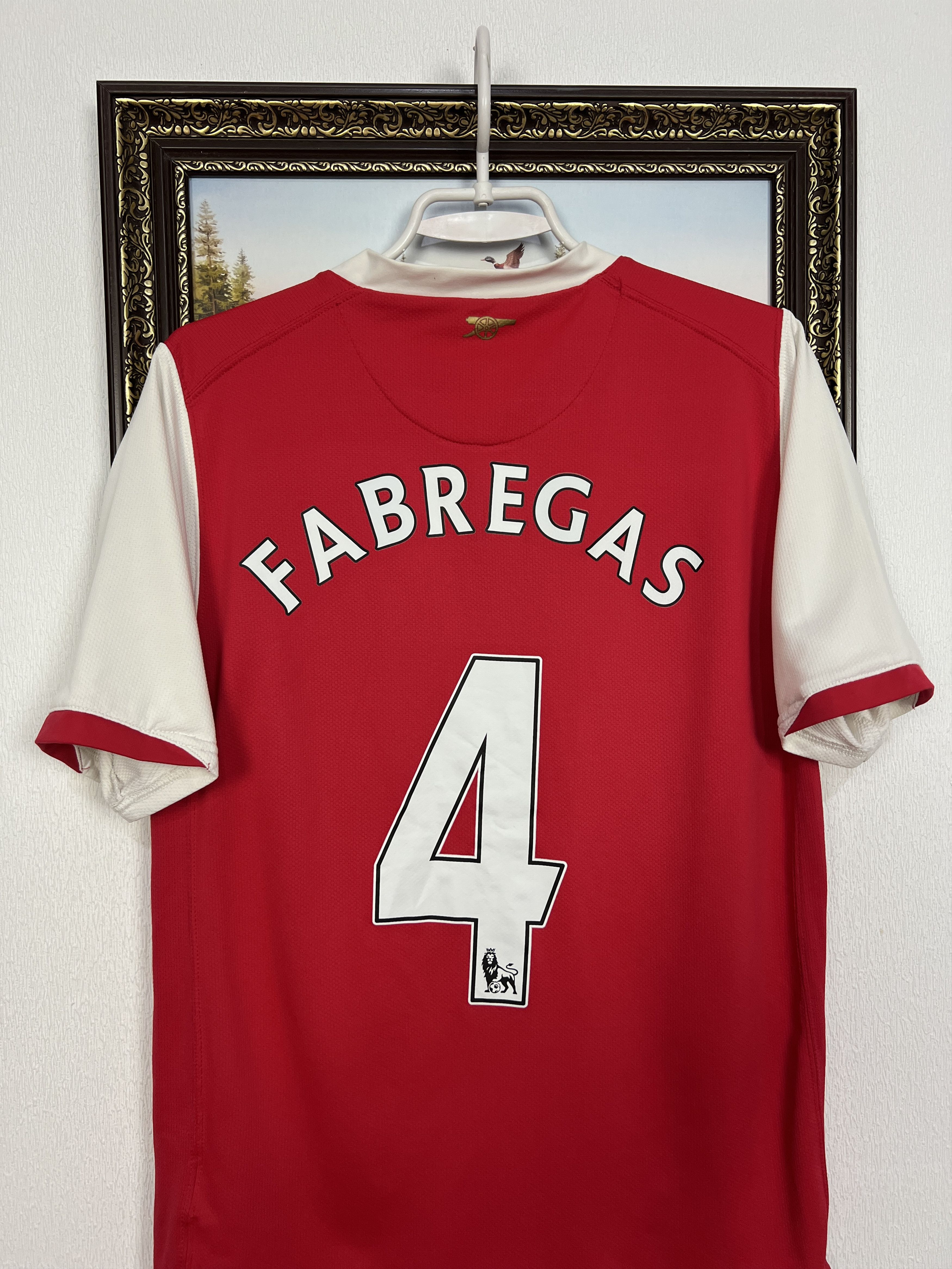 Nike Arsenal Home football shirt 2006 Soccer #4 Fabregas Jersey Size US S / EU 44-46 / 1 - 8 Thumbnail