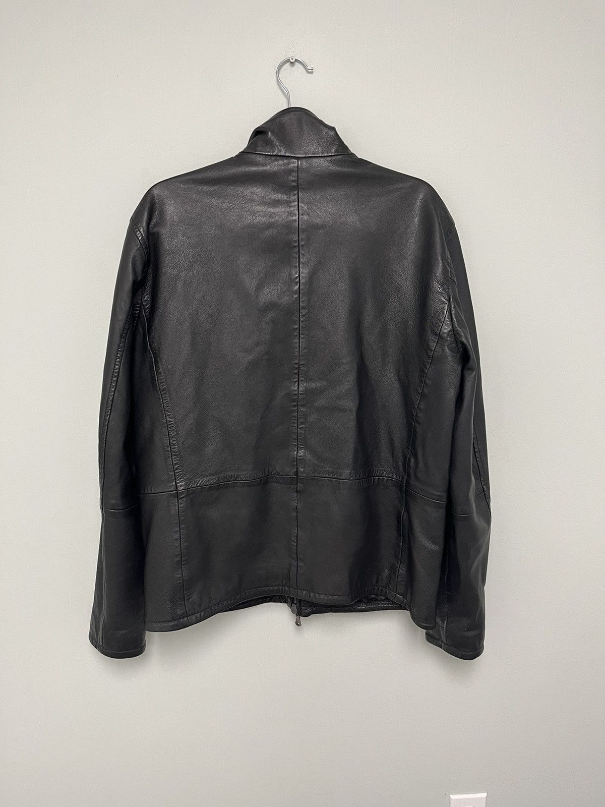 John Varvatos Slim Fit Leather Jacket. Medium. Size US M / EU 48-50 / 2 - 10 Thumbnail