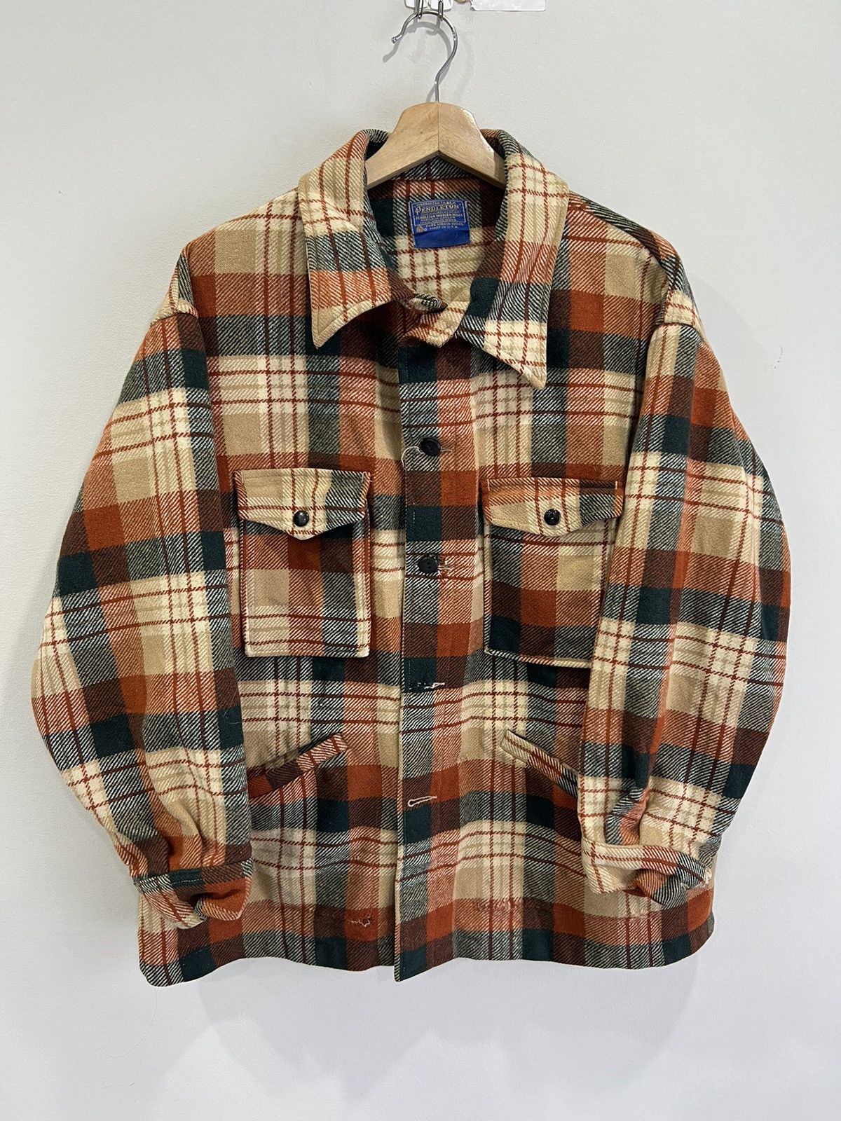 Pendleton Vintage 90s Pendleton Plaid Button Up Shirt Magnum Size US XL / EU 56 / 4 - 1 Thumbnail