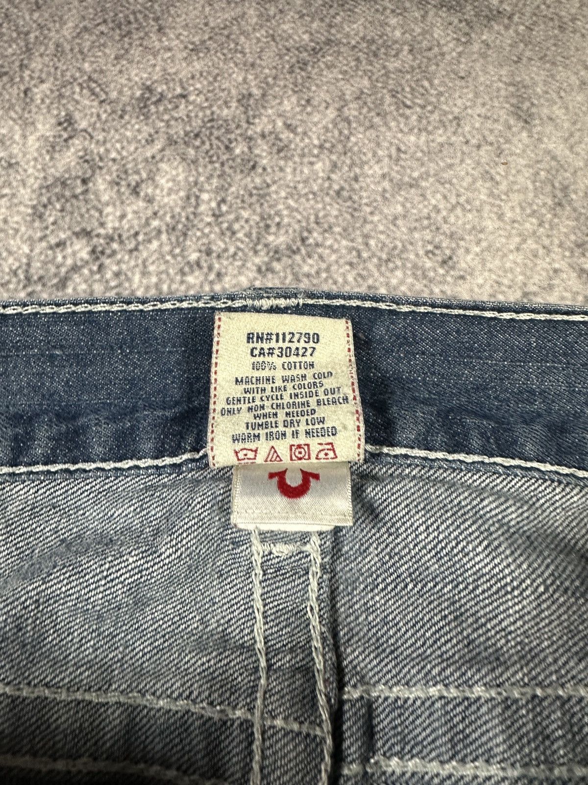 True Religion Y2K vintage true religion jeans denim Streetwear casual hype Size US 31 - 6 Thumbnail