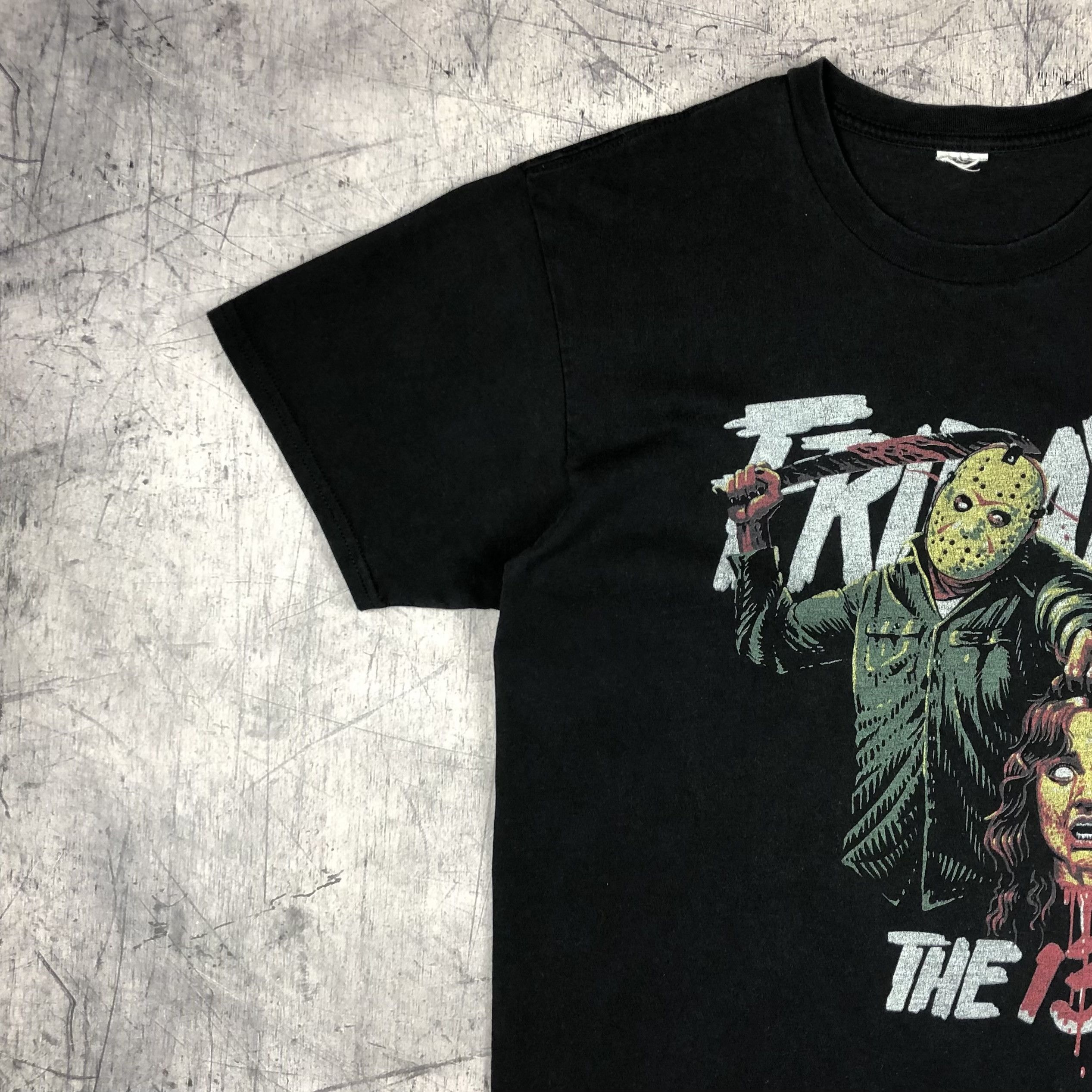 Expert Horror Friday The 13th Jason Horror Scary Tee Size US M / EU 48-50 / 2 - 5 Thumbnail