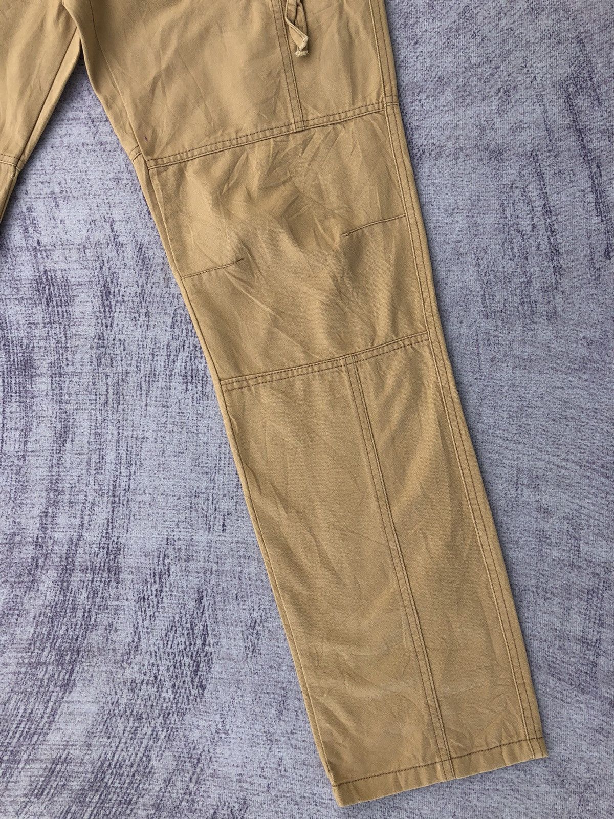 Japanese Brand × Vintage × Vision Streetwear Stratchble Cargo Long Pants Come With 6 Pocket Size US 26 / EU 42 - 4 Thumbnail