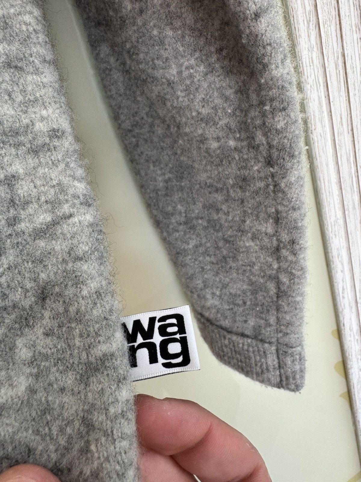 Alexander Wang Alehander Wang Wool Gray Sweater Size US XS / EU 42 / 0 - 9 Thumbnail