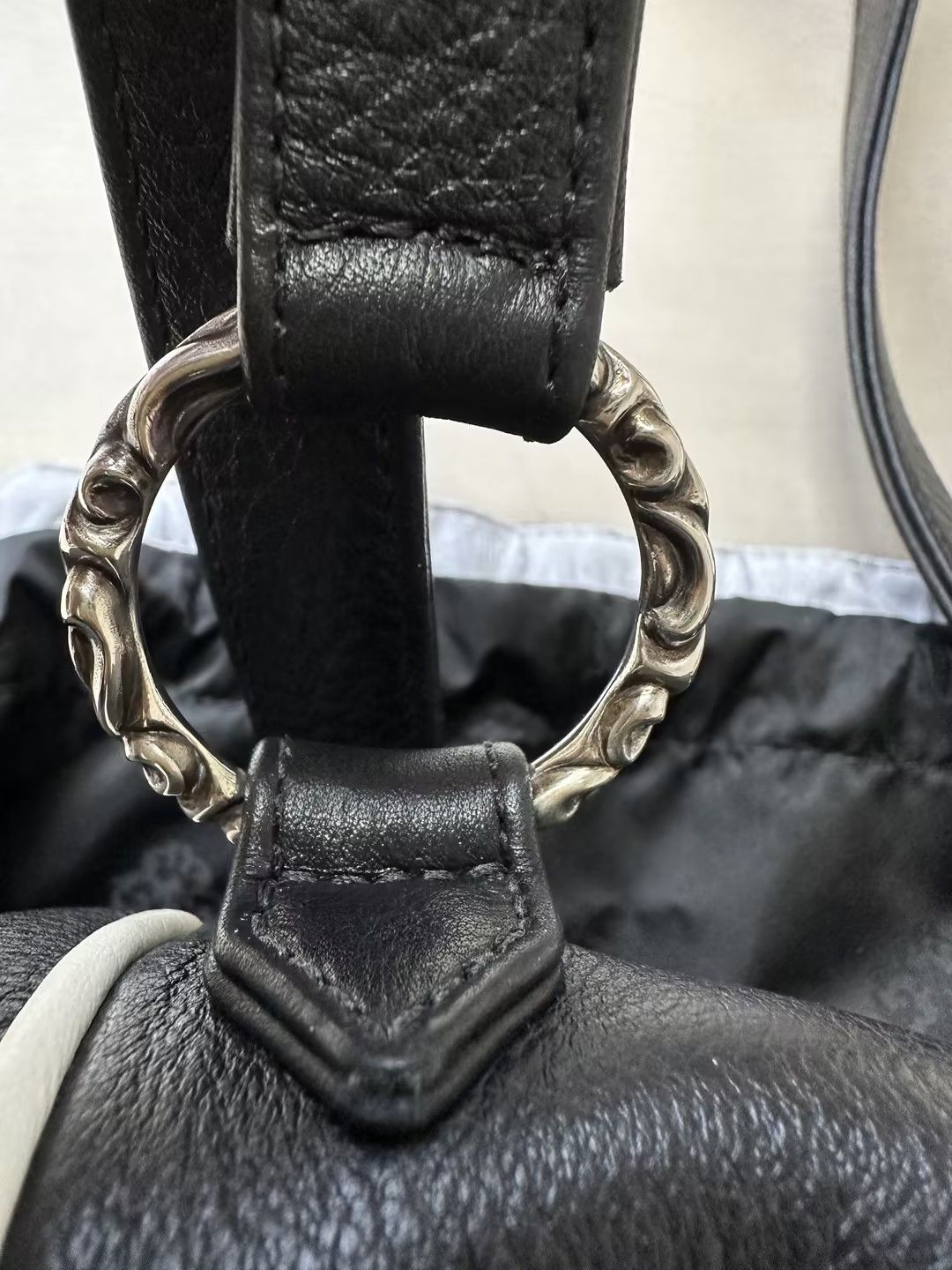 Chrome Hearts Chrome Hearts Small Leather Boston Duffel Bag Size ONE SIZE - 11 Thumbnail