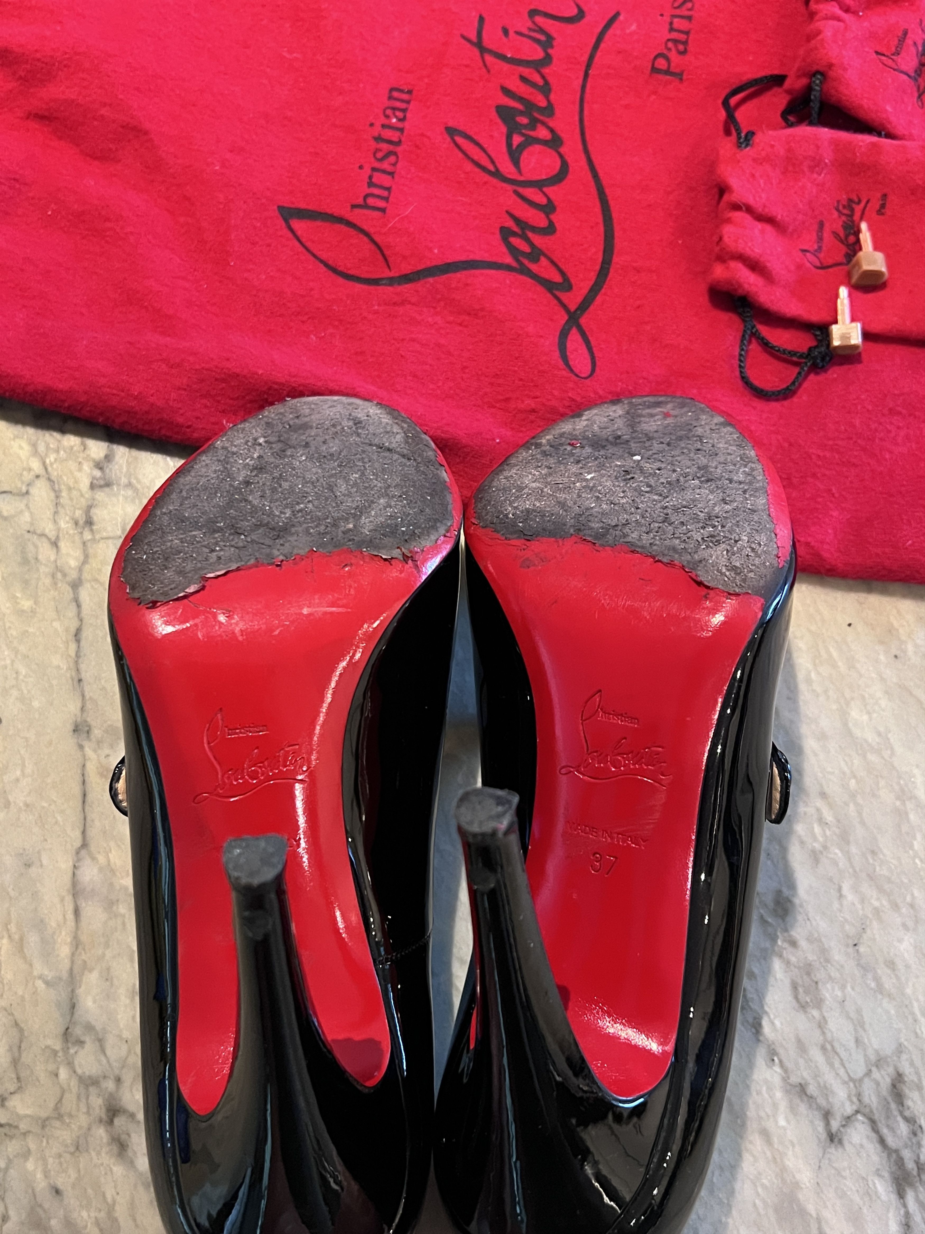 Christian Louboutin Christian Louboutin Patent Charleen Mary Jane Size US 7 / IT 37 - 8 Thumbnail