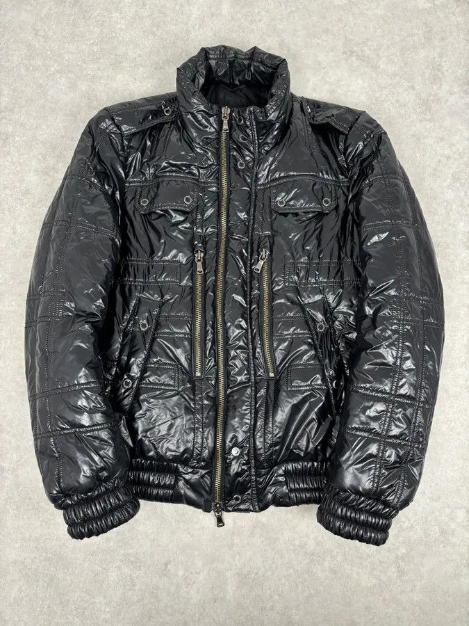 Daniele Alessandrini 2010s Daniele Alessandrini Black Puffer Nylon Quilted Jacket Size US M / EU 48-50 / 2 - 1 Thumbnail