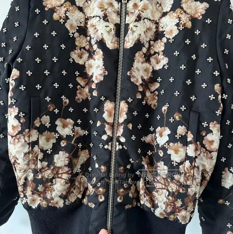 Givenchy Givenchy Black Floral Women's Jacket . Size XS / US 0-2 / IT 36-38 - 3 Thumbnail