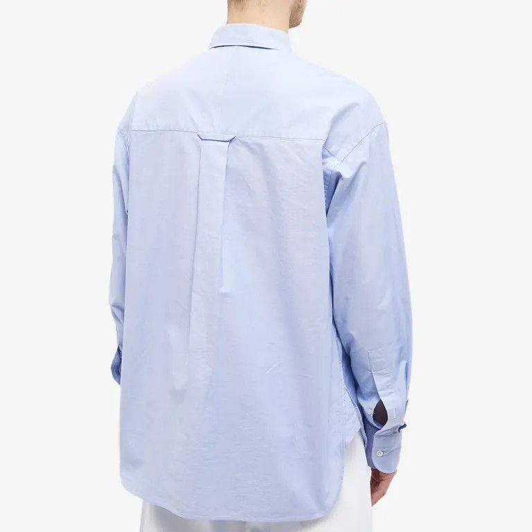 Studio Nicholson o1mle0525 Oxford Shirt Cornflower in Light Blue Size US M / EU 48-50 / 2 - 3 Thumbnail