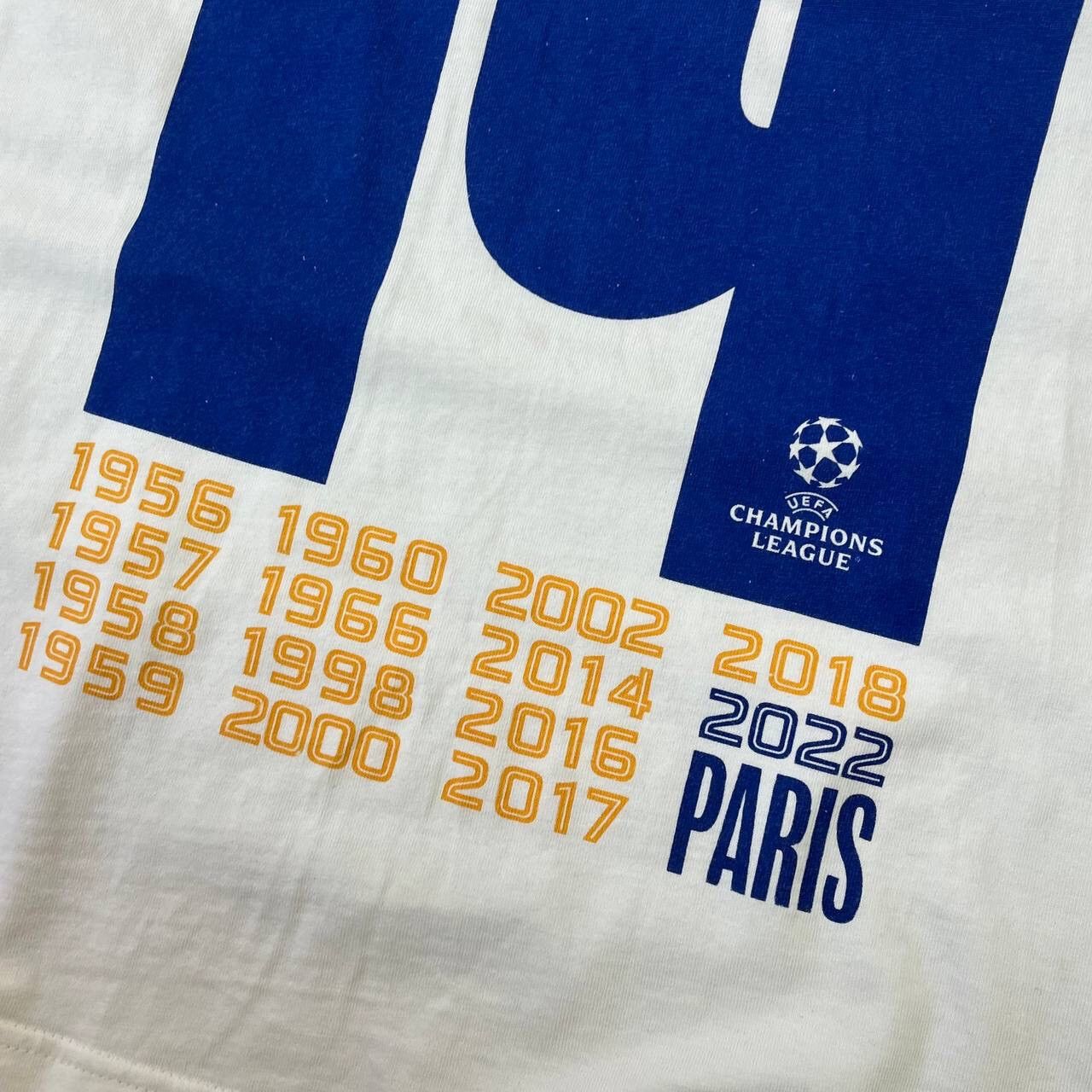 Adidas Real Madrid 2022/23 Champions CL Football Shirt Soccer Size US L / EU 52-54 / 3 - 9 Thumbnail