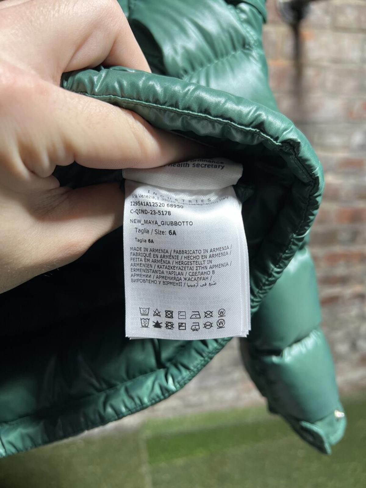 Moncler Moncler Mya Green Bubble jacket Sz. 6T Size ONE SIZE - 4 Thumbnail