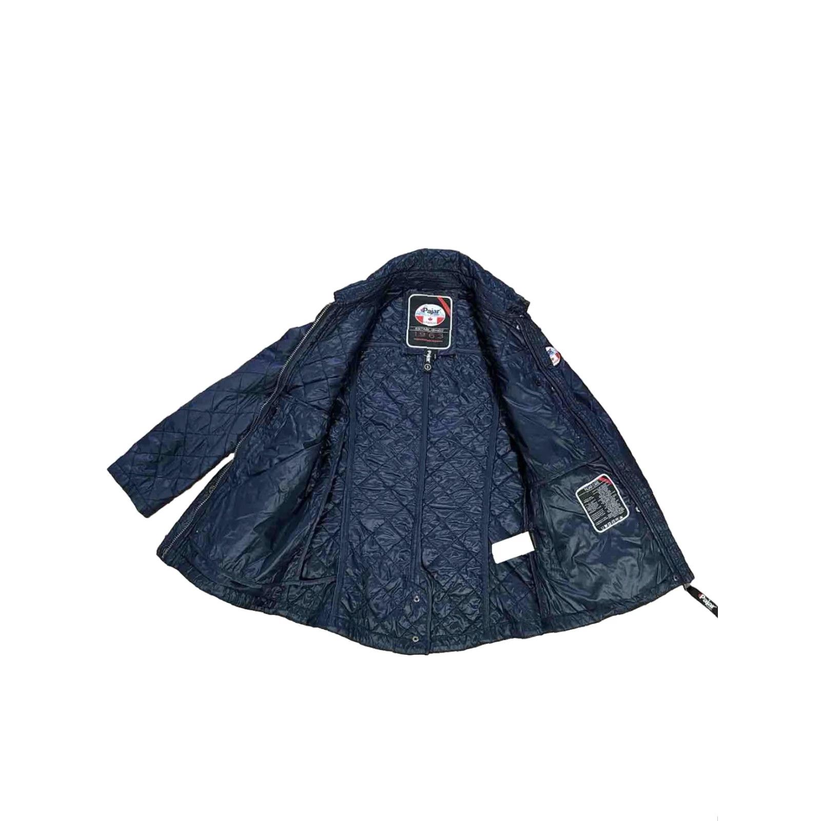 Pajar PAJAR CANADA DUPONT QUILTED Women'S Jacket Size Small - Black, Down Puffer, Nylon Shell, Faux Fur Trim, Zip Closure, Regular, Women Size S / US 4 / IT 40 - 6 Thumbnail