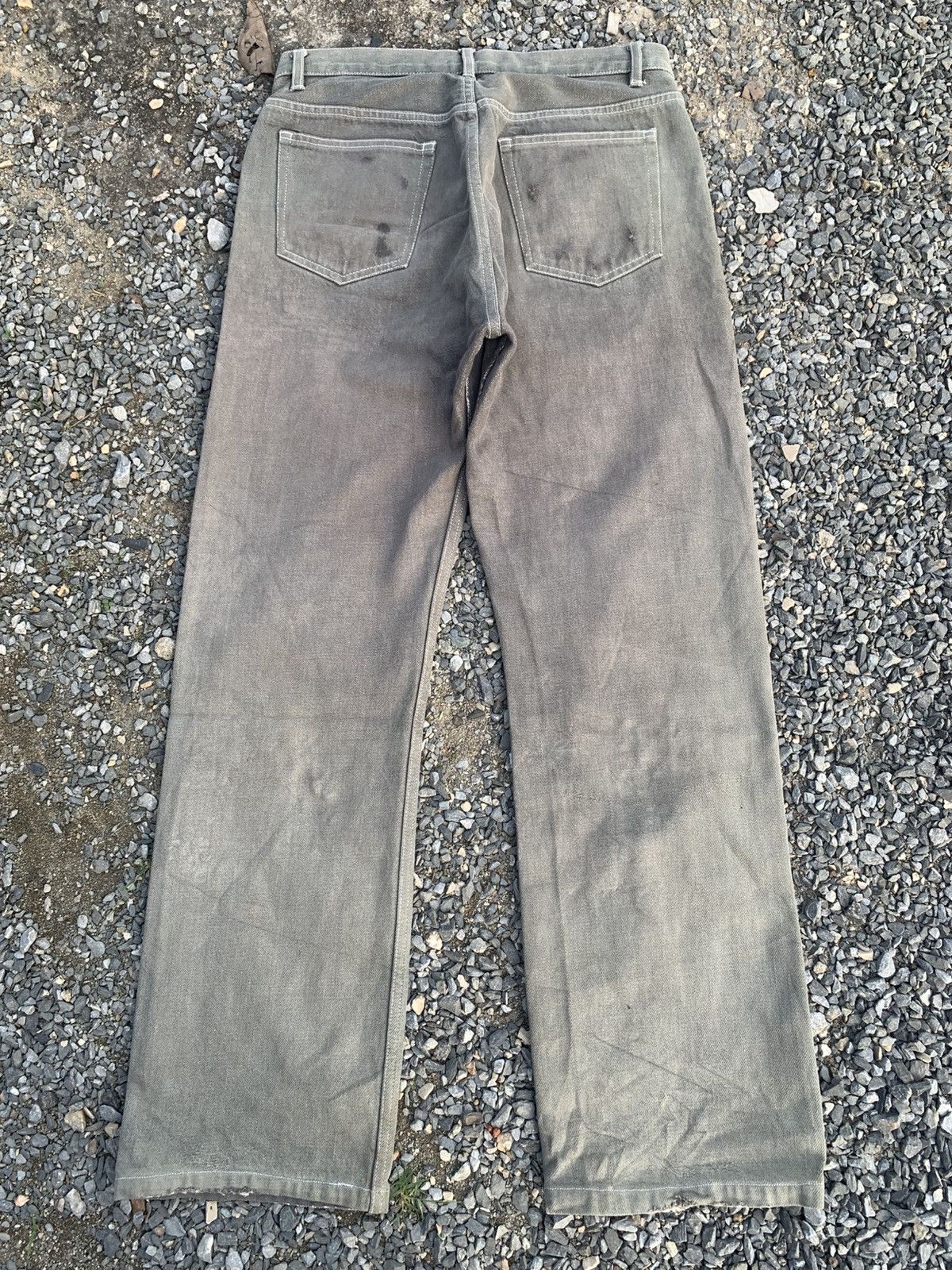 A.P.C. A.P.C SELVEDGE SUNFADED RUSTY DISTRESSED DENIM Size US 29 - 2 Thumbnail
