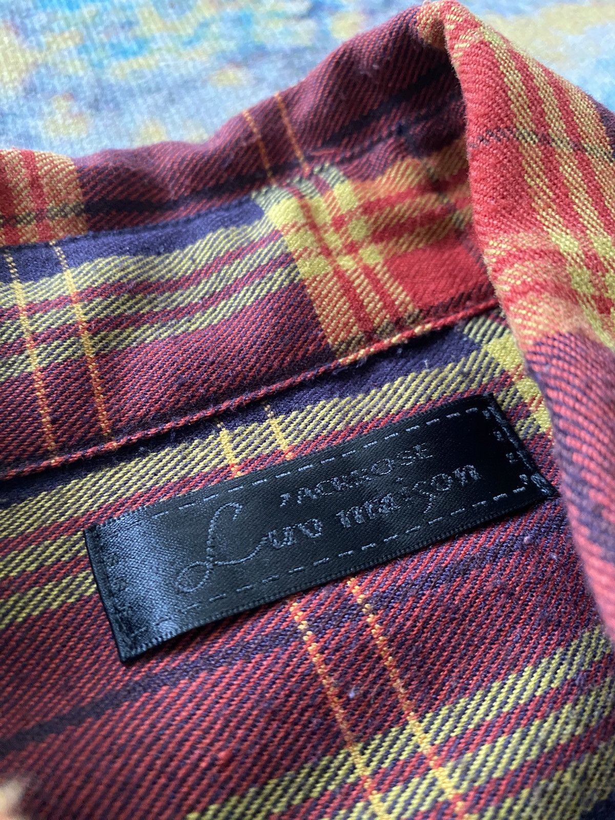 Other Y2K Luv Maison Jackrose Flannel Shirt Size US M / EU 48-50 / 2 - 7 Thumbnail