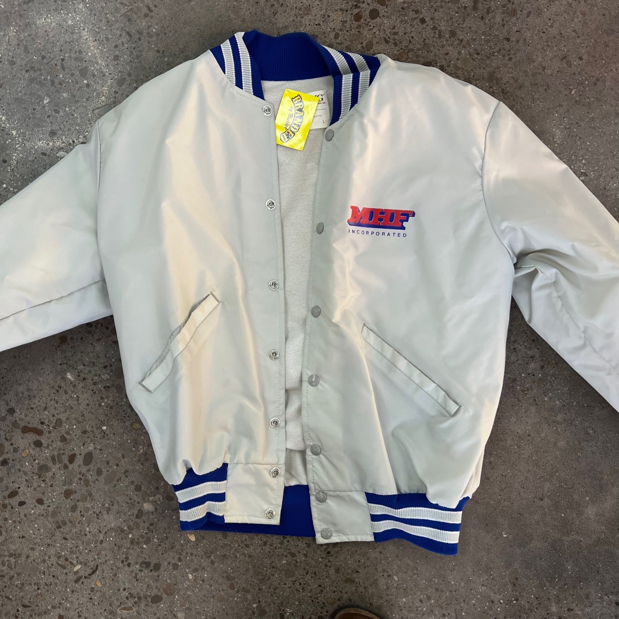 Vintage Vintage Trucking Trucker Satin Bomber Jacket Size US L / EU 52-54 / 3 - 2 Thumbnail