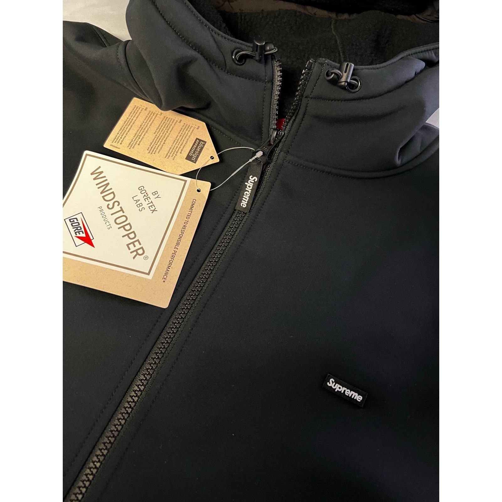 Supreme Supreme Windstopper Zip Up Hooded Sweatshirt Size US XL / EU 56 / 4 - 4 Thumbnail