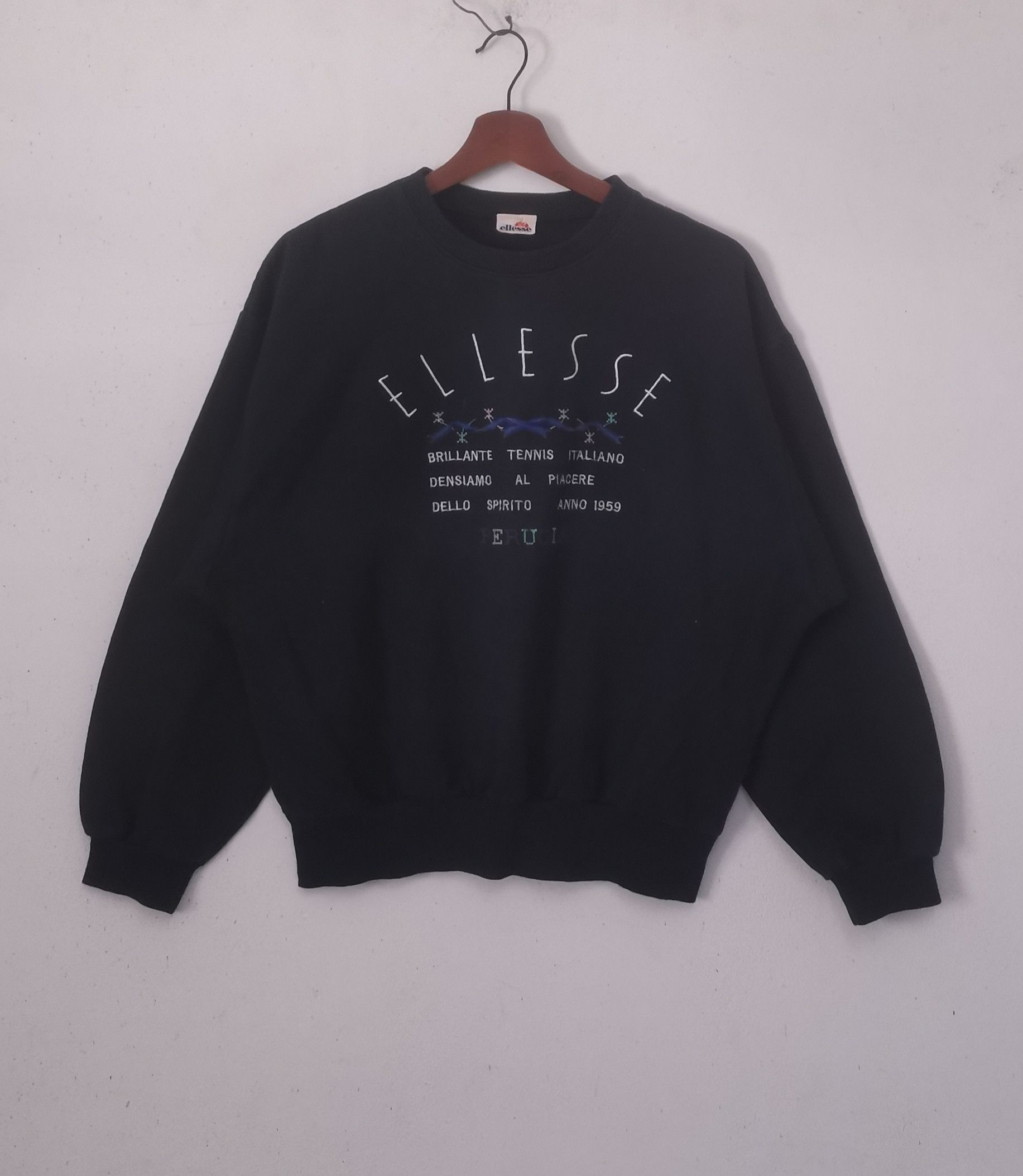 Ellesse × Vintage Rare Ellesse sweatshirt nice design Size M / US 6-8 / IT 42-44 - 1 Thumbnail
