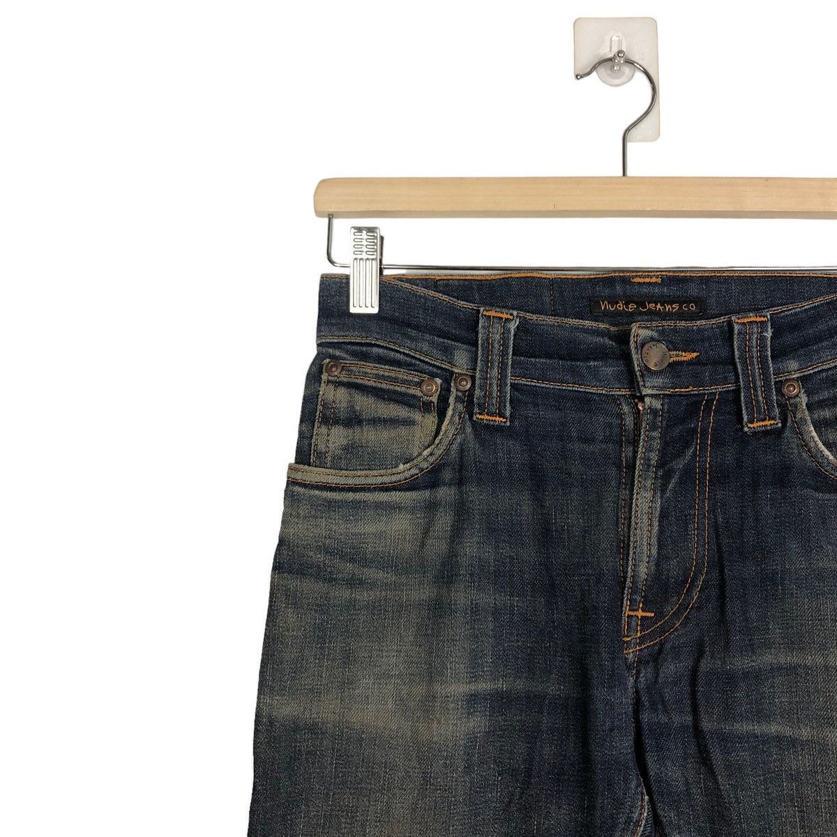 Nudie Jeans 🔥RARE PUNK STYLE DISTRESSED DENIM JEANS NUDIE JEANS Size US 26 / EU 42 - 6 Thumbnail