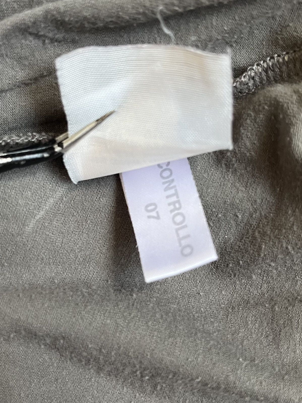 Brunello Cucinelli Brunello Cucinelli Grey Cotton Asymmetrical Sleeveless Dress Size XS / US 0-2 / IT 36-38 - 18 Thumbnail