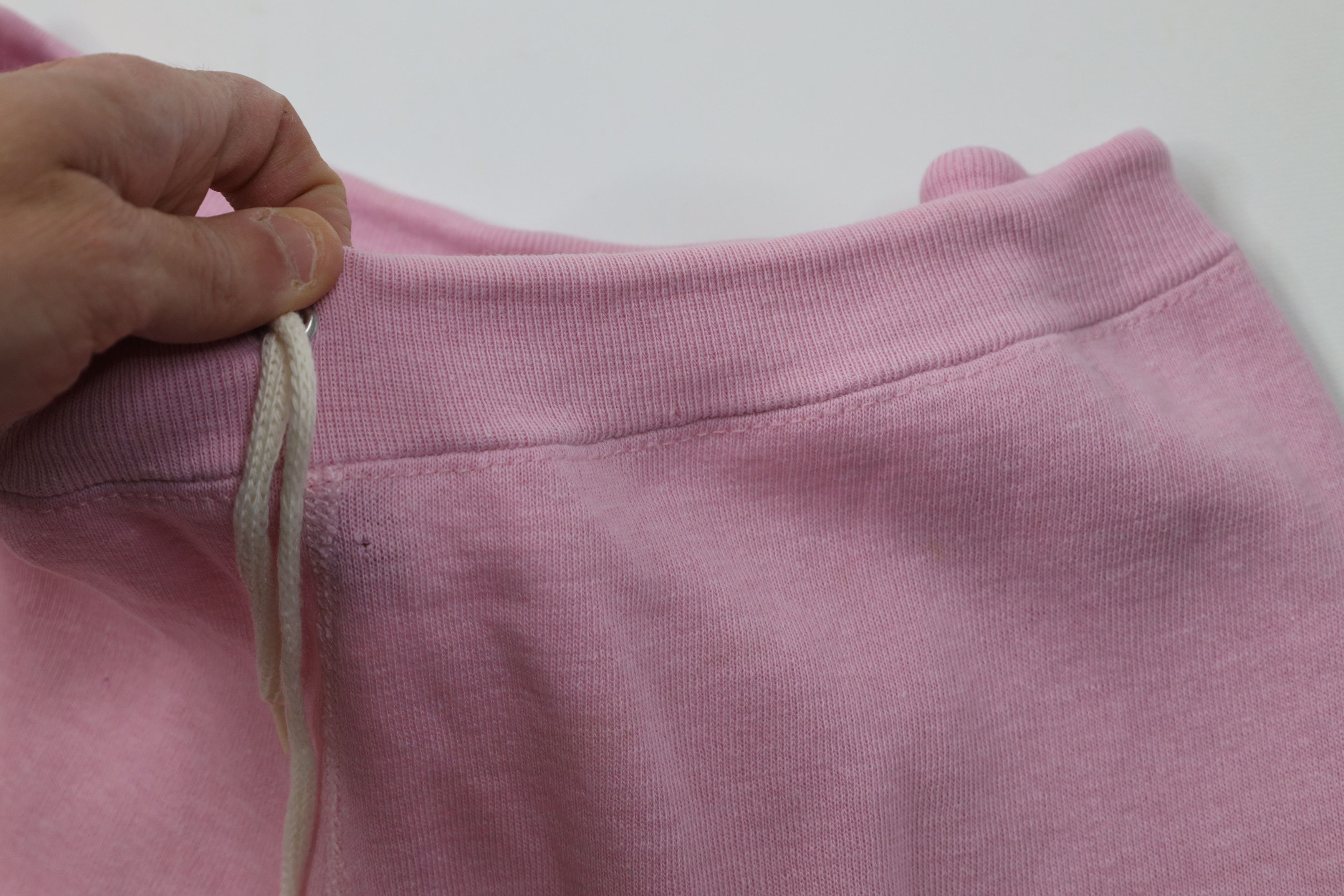 Vintage Vintage 70s Streetwear Blank Gusset Sweatpants Pink USA Size 34" / US 12 / IT 48 - 8 Thumbnail