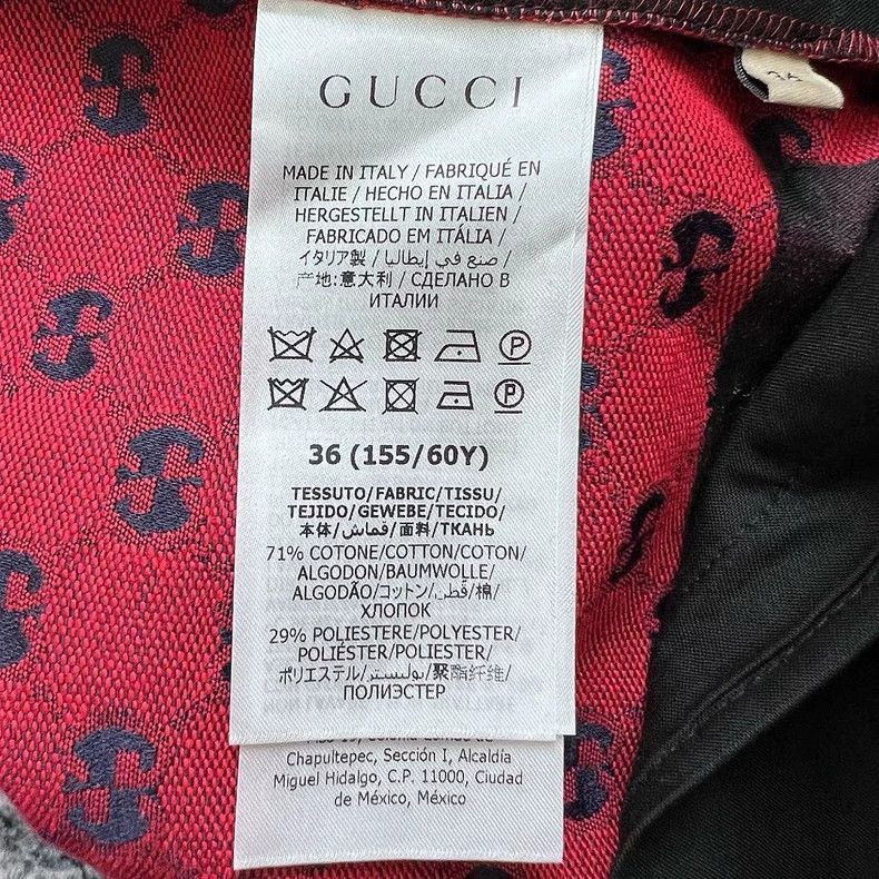 Gucci gucci double g logo red canvas shorts Size US 36 / EU 52 - 3 Thumbnail
