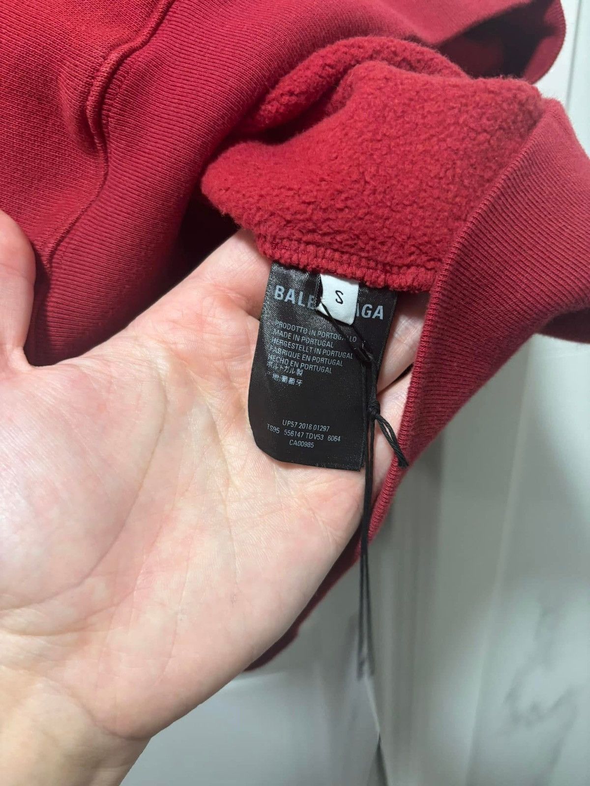 Balenciaga Back logo crewneck Size US S / EU 44-46 / 1 - 5 Thumbnail