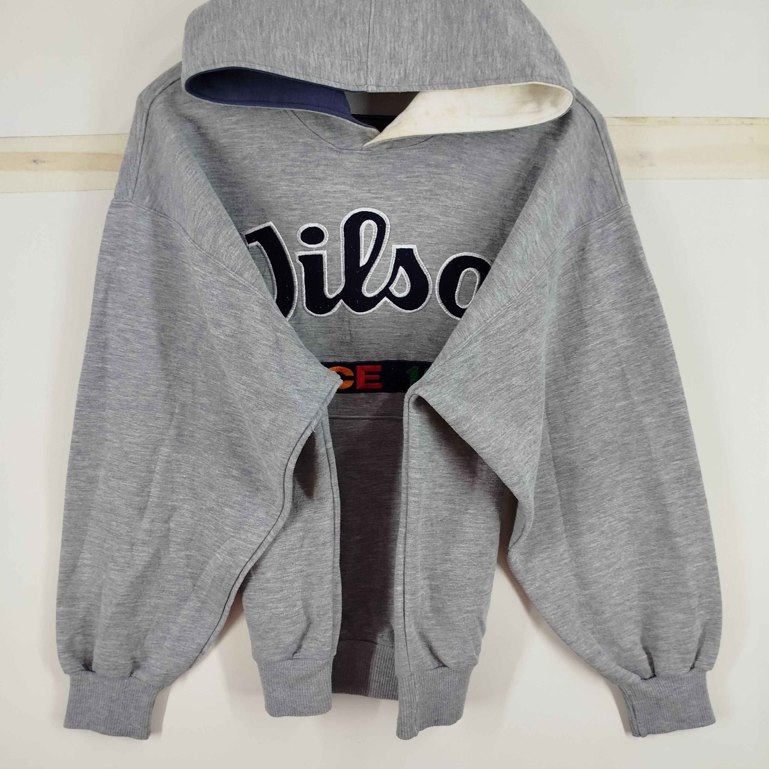Japanese Brand × Wilson Vintage Wilson Embroidery Big Spell Out Logo Made In Japan Size US M / EU 48-50 / 2 - 2 Thumbnail
