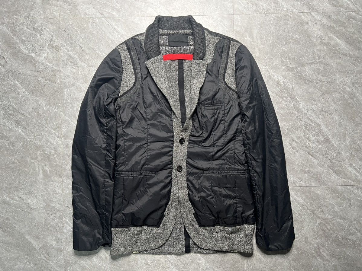 Undercover Undercover A/W 09 Earmuff Maniac Knit Switching Jacket Size US XL / EU 56 / 4 - 1 Thumbnail