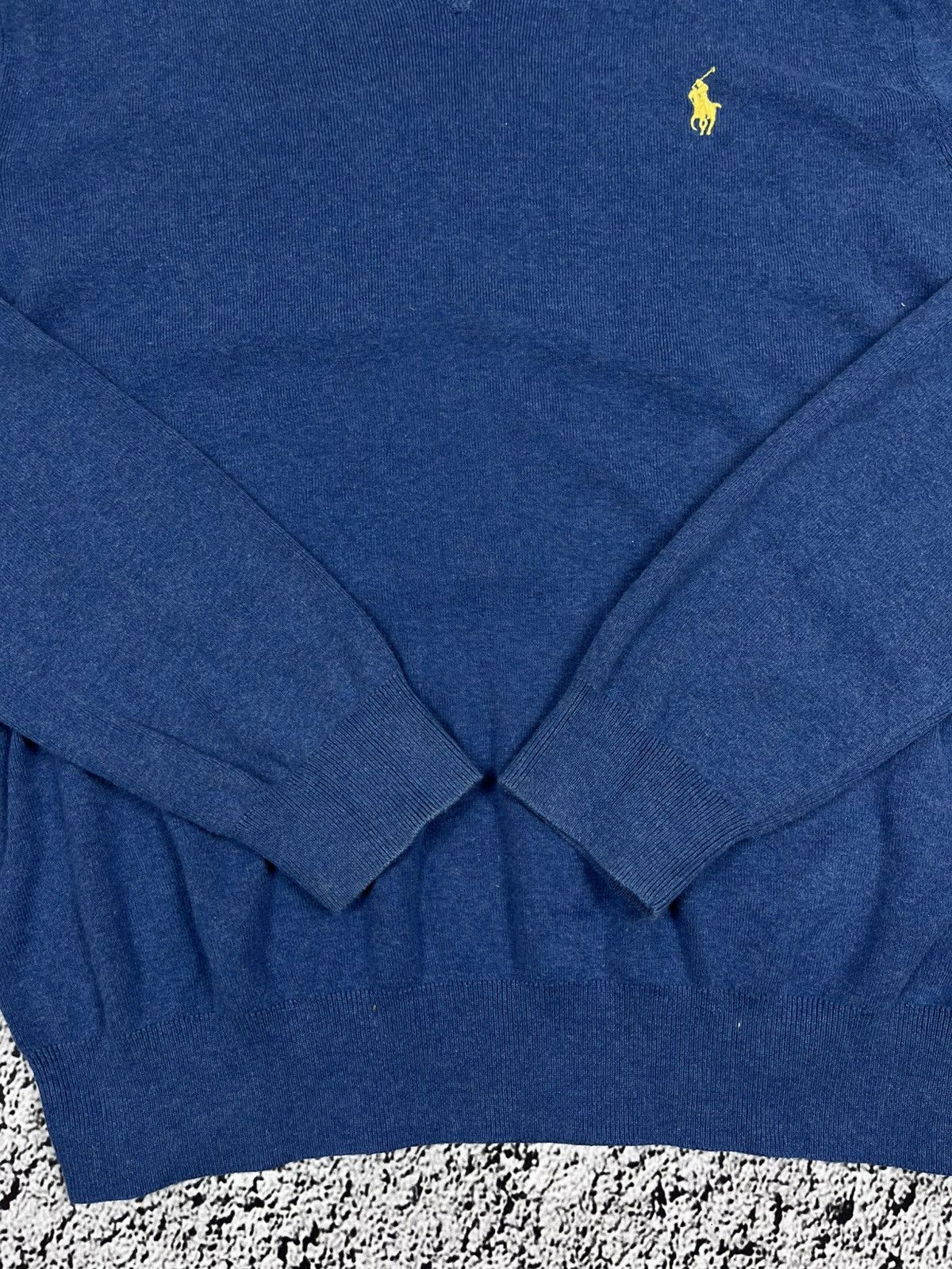 Vintage Vintage Y2K Ralph Lauren Pima old money logo sweater size M Size US M / EU 48-50 / 2 - 4 Thumbnail