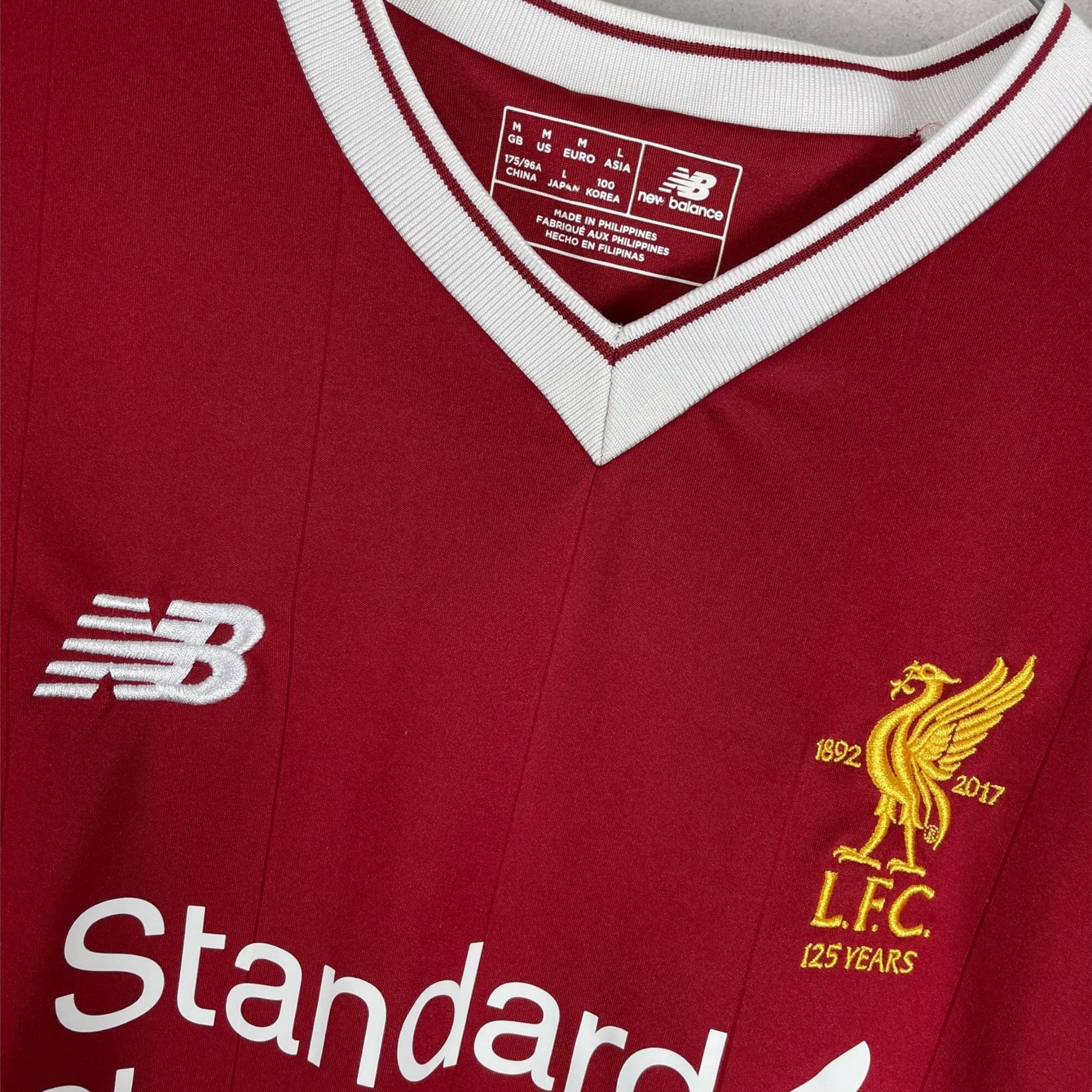 New Balance LFC Liverpool Matip New Balance Soccer Football Jersey Size US M / EU 48-50 / 2 - 3 Thumbnail