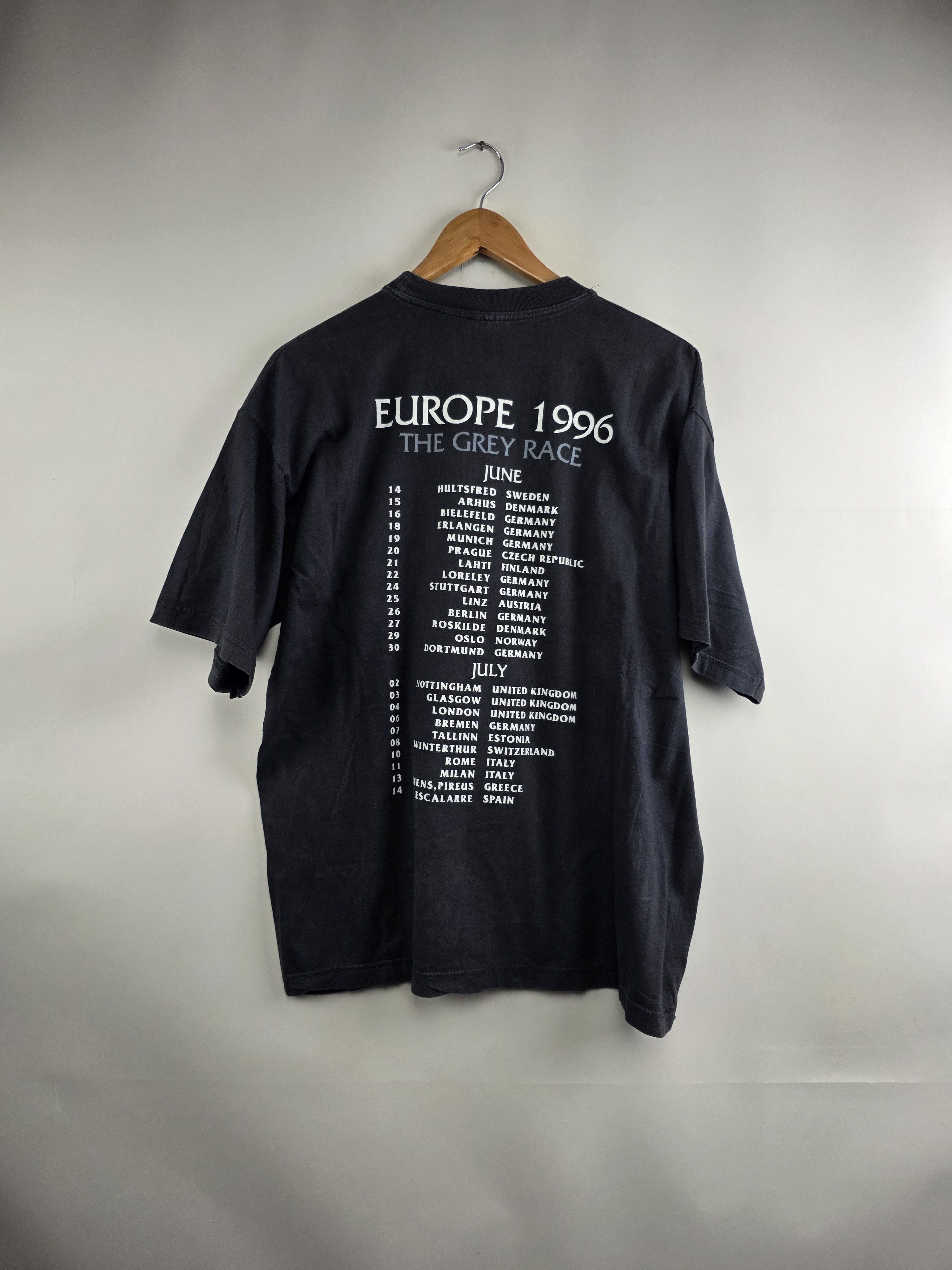 Band Tees 1996 Bad Religion The Grey Race Tour XL 23" 28" Size US XL / EU 56 / 4 - 4 Thumbnail