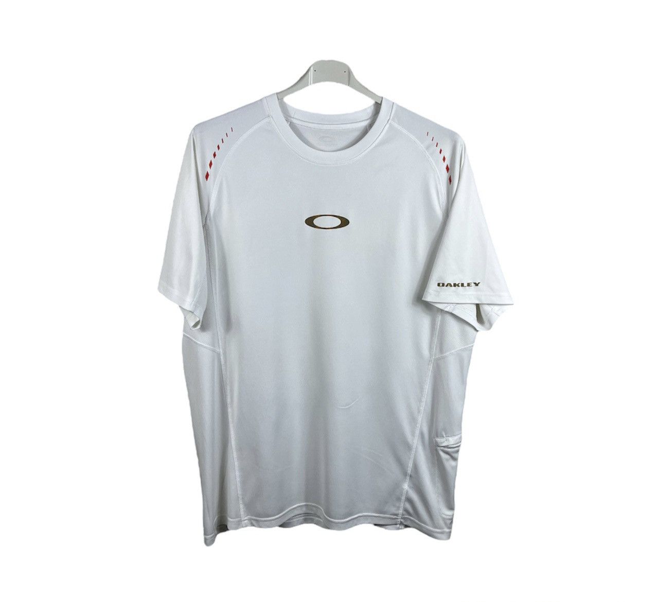 Vintage Oakley y2k O hydrolix outdoor t-shirt reflective tee