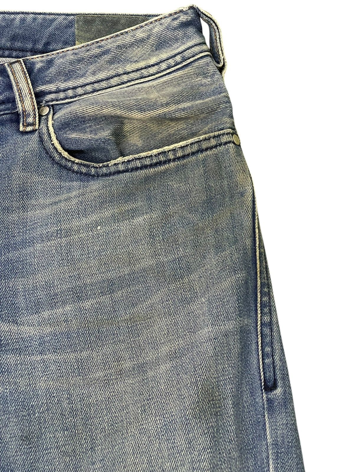 Diesel Flare Jeans Y2K Diesel Industries Distress Boot Cut 1🟦0 Size US 31 - 9 Thumbnail