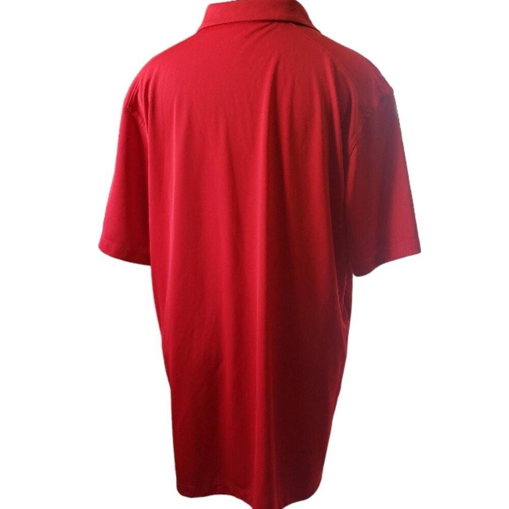 Nike CT1652 Nike Dri-Fit Men's Red Golf Polo Shirt L Size US L / EU 52-54 / 3 - 2 Thumbnail