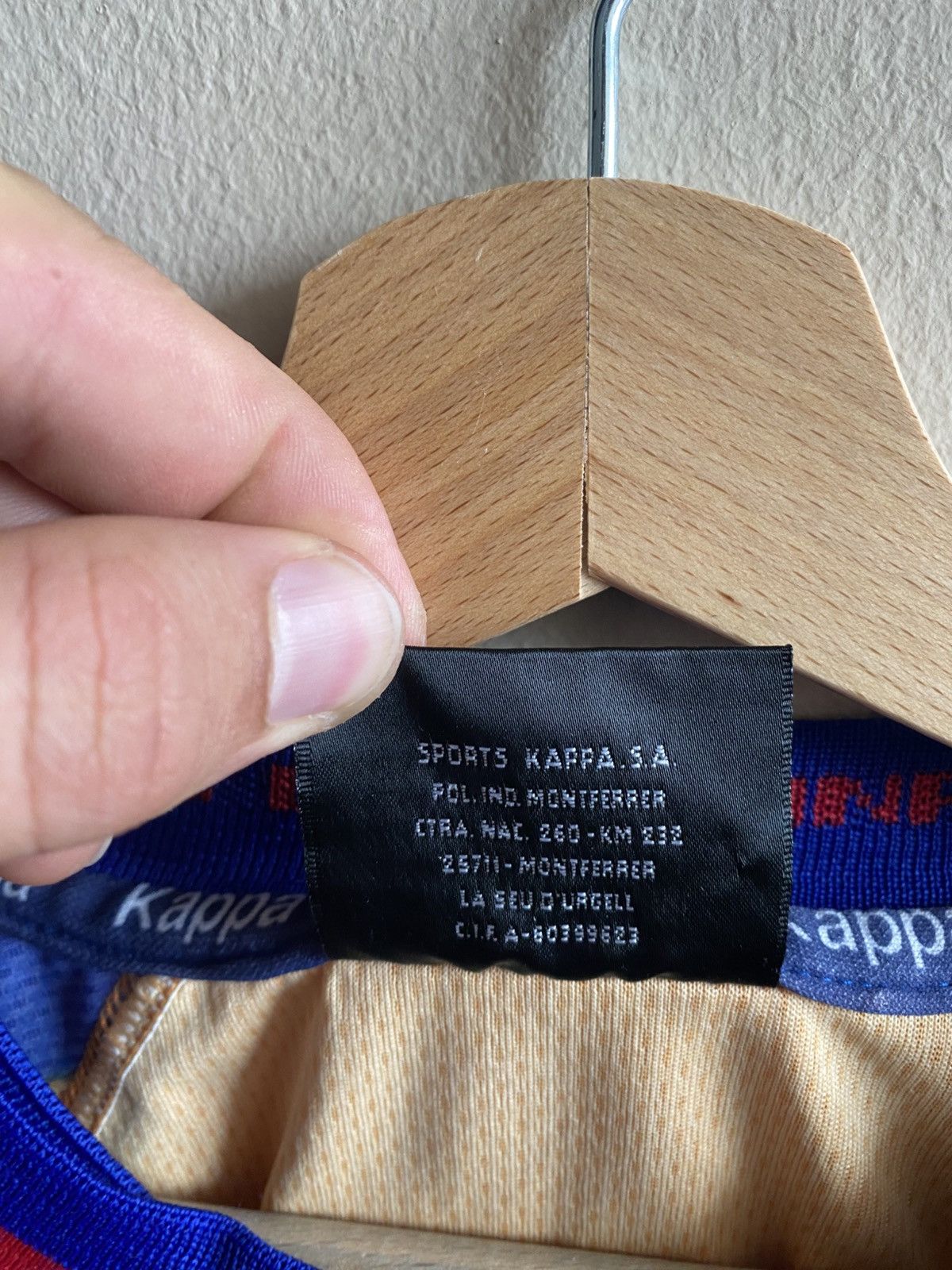 Kappa Vintage 1997/1998 Kappa F.C.Barcelona Soccer Jersey Size US L / EU 52-54 / 3 - 4 Thumbnail