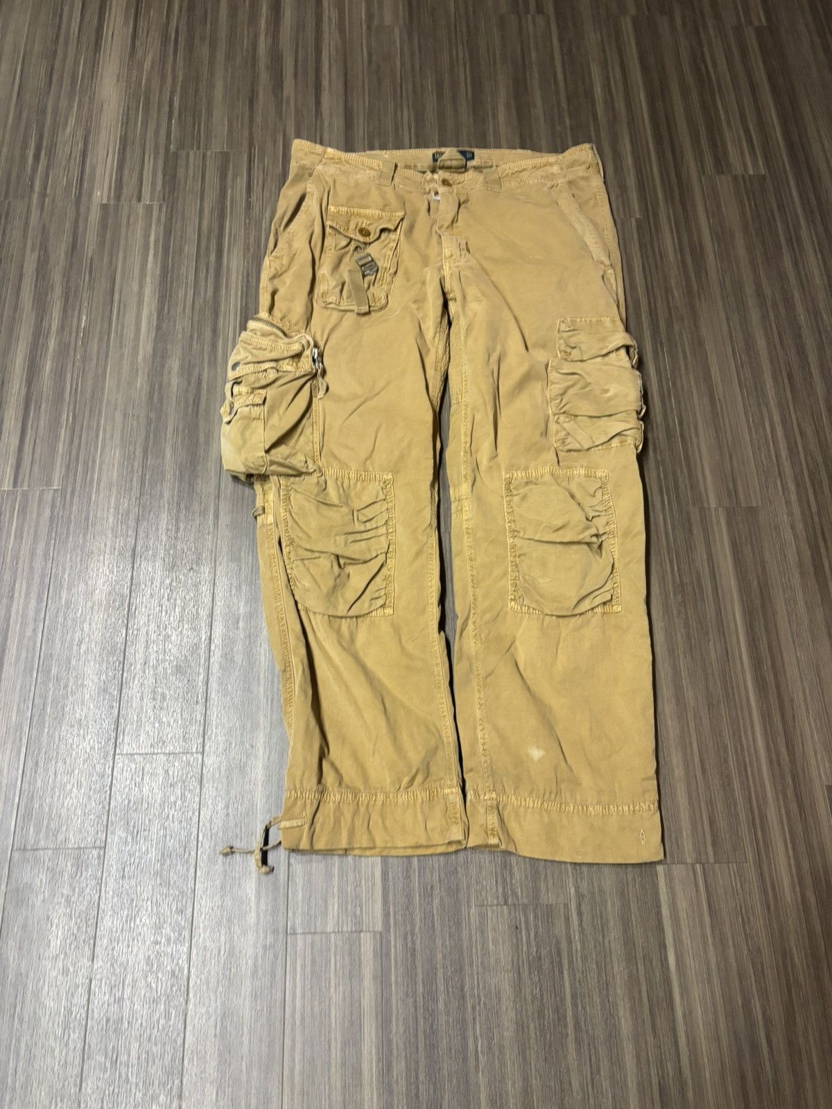 Polo Ralph Lauren VTG Polo Ralph Lauren Tan Cargo Pants 36x30 Utility Size US 36 / EU 52 - 1 Thumbnail