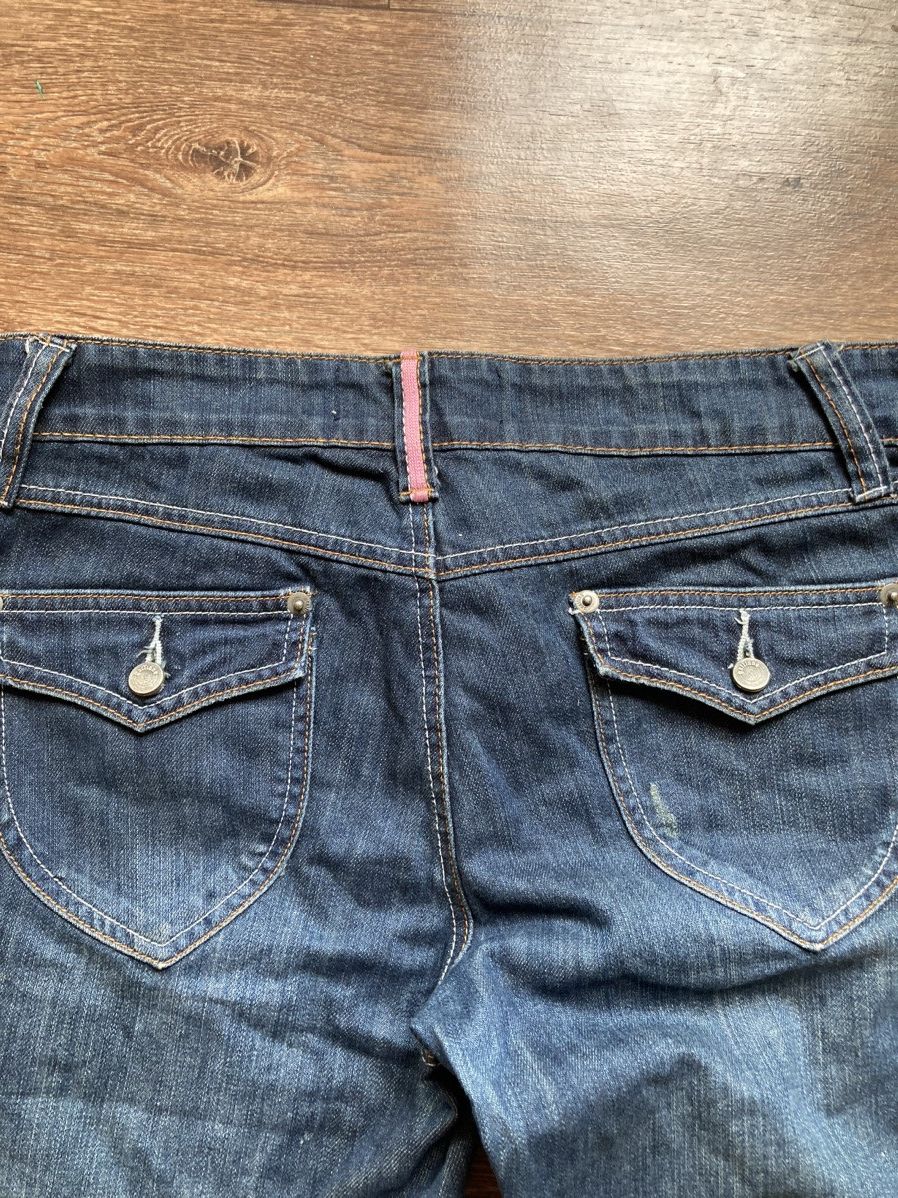 Hysteric Glamour × John Galliano × Vintage Avant Garde Galliano Y2K jeans made in Italy Size 28" / US 6 / IT 42 - 7 Thumbnail