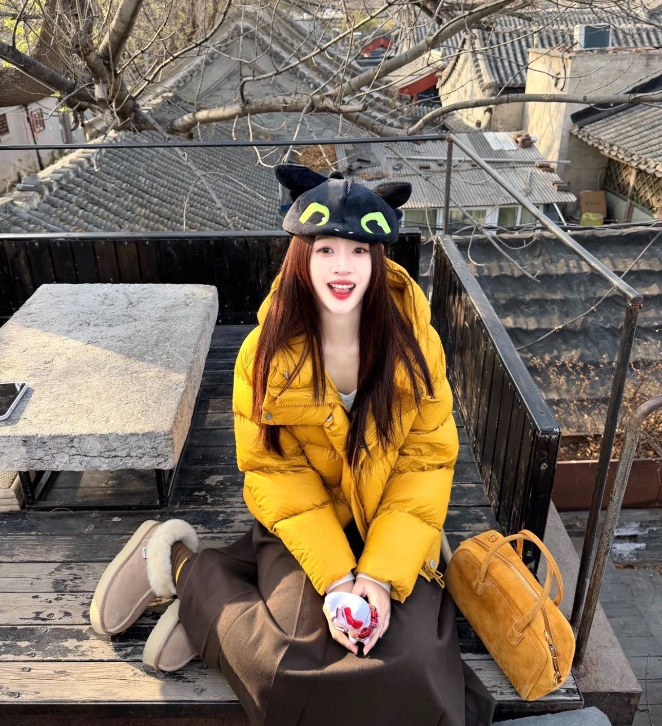 Gucci Gucci x TNF Yellow Patch Logo Down Jacket Size US M / EU 48-50 / 2 - 9 Thumbnail
