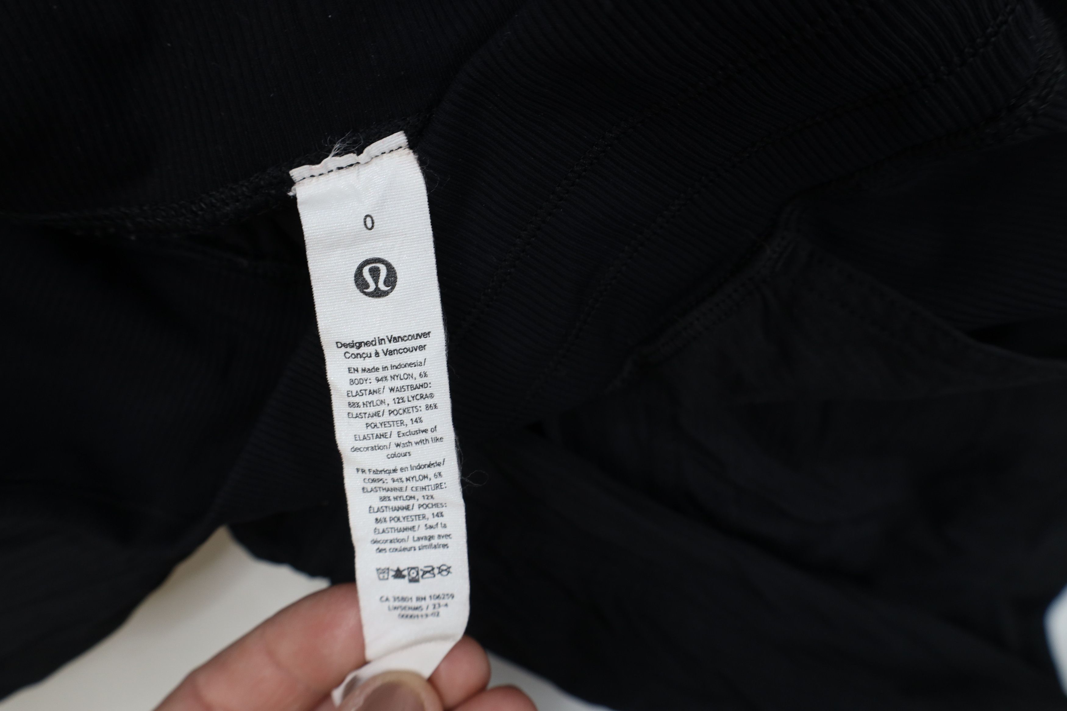 Lululemon Striped Dance Studio Joggers Jogger Pants Black