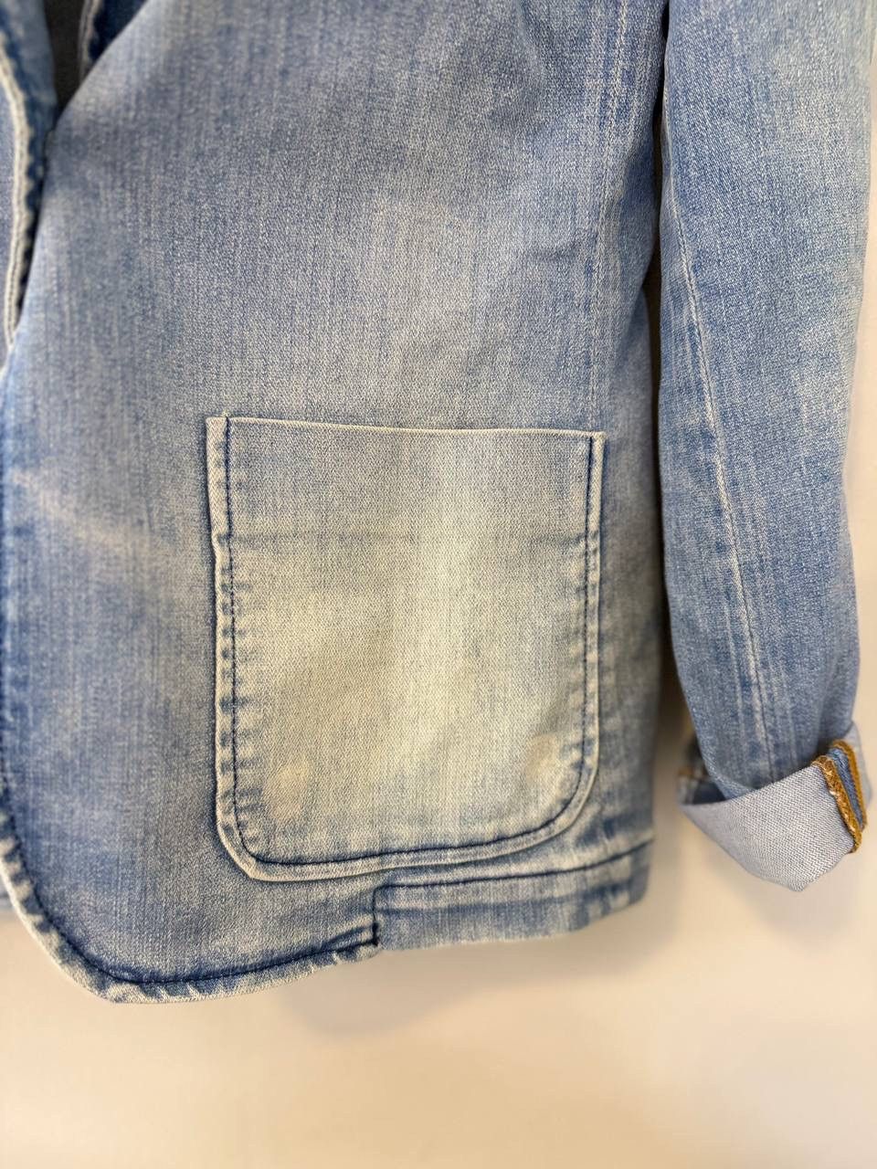 Miss Sixty Miss Sixty Vintage Racer Moto Y2K Denim Jacket Size M / US 6-8 / IT 42-44 - 14 Thumbnail